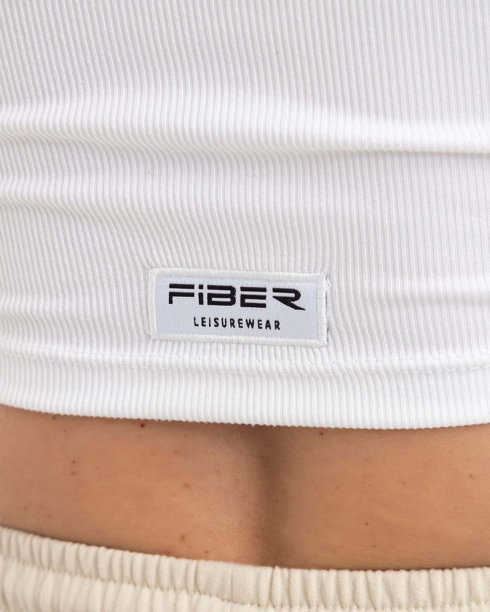 Blusa manga larga streetwear blanca saturn FIBER