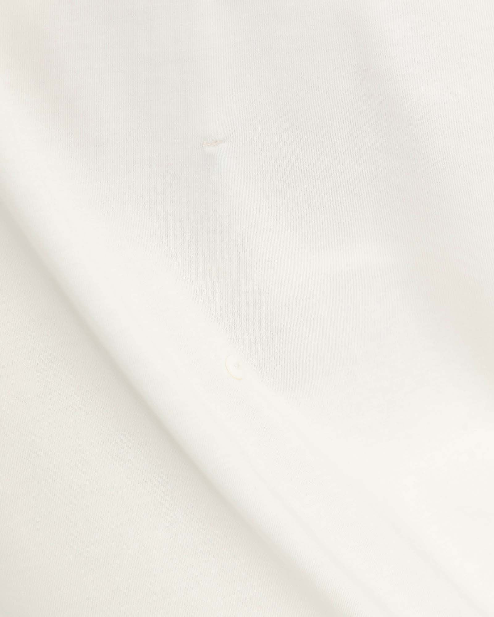 Camiseta oversize marfil vainilla essentials FIBER