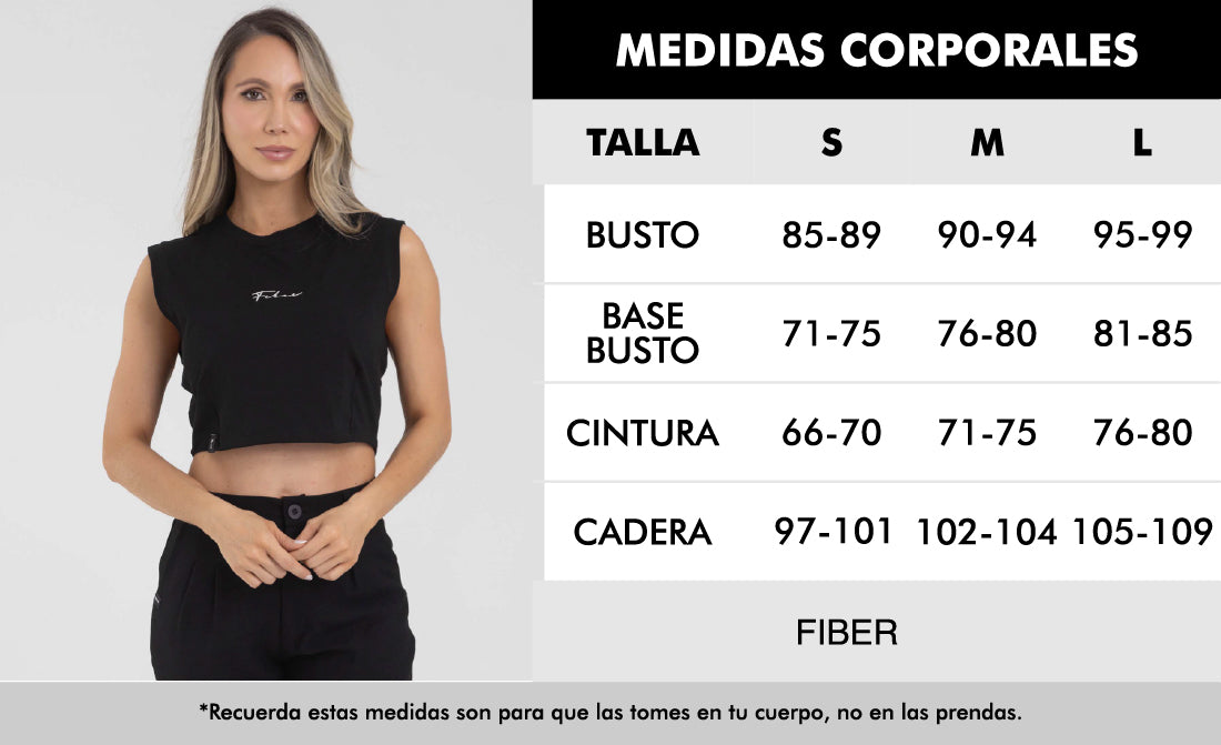 Blusa crop manga sisa lila orchid muse FIBER