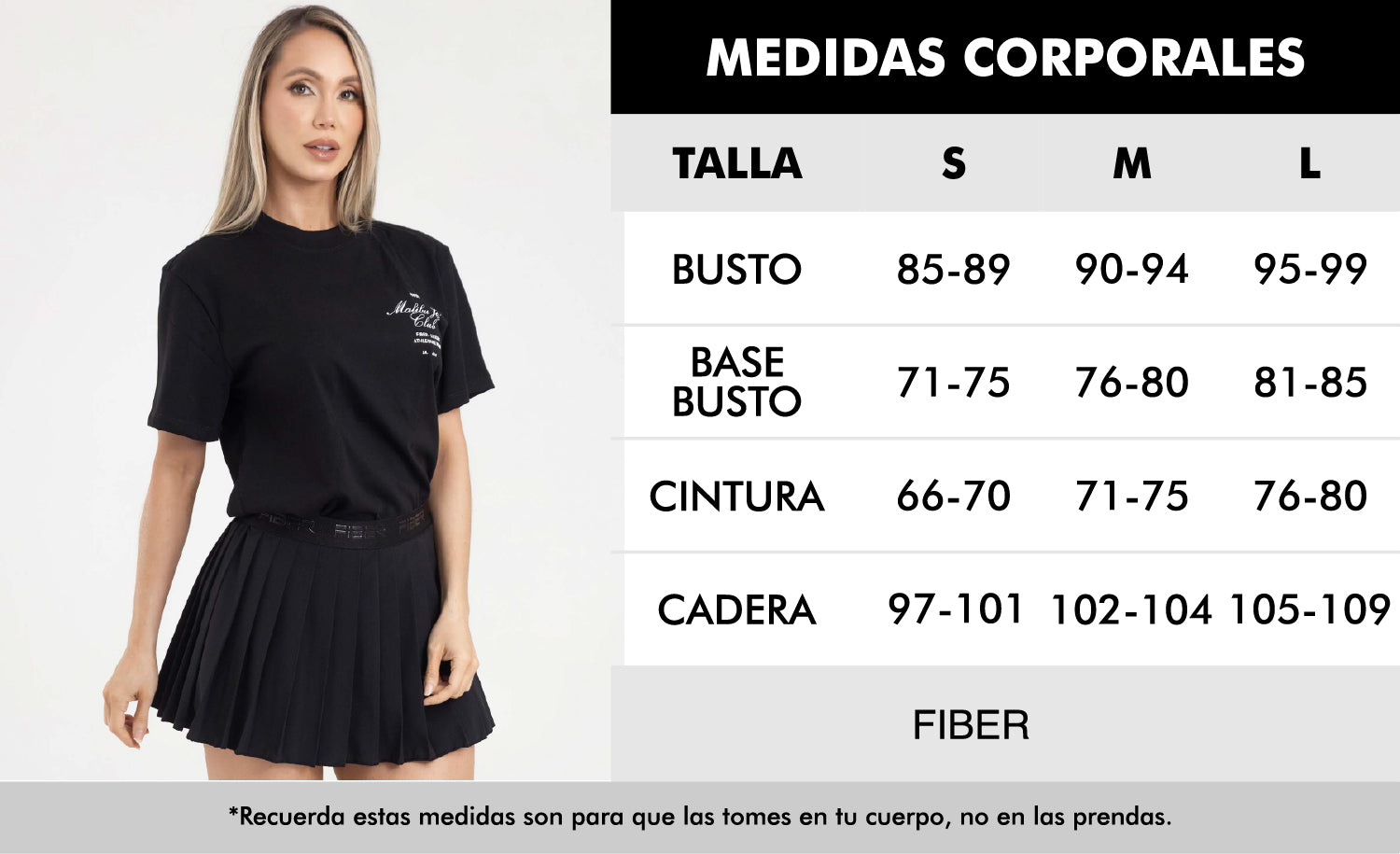Camiseta manga corta holgada marfil icon girl fiber