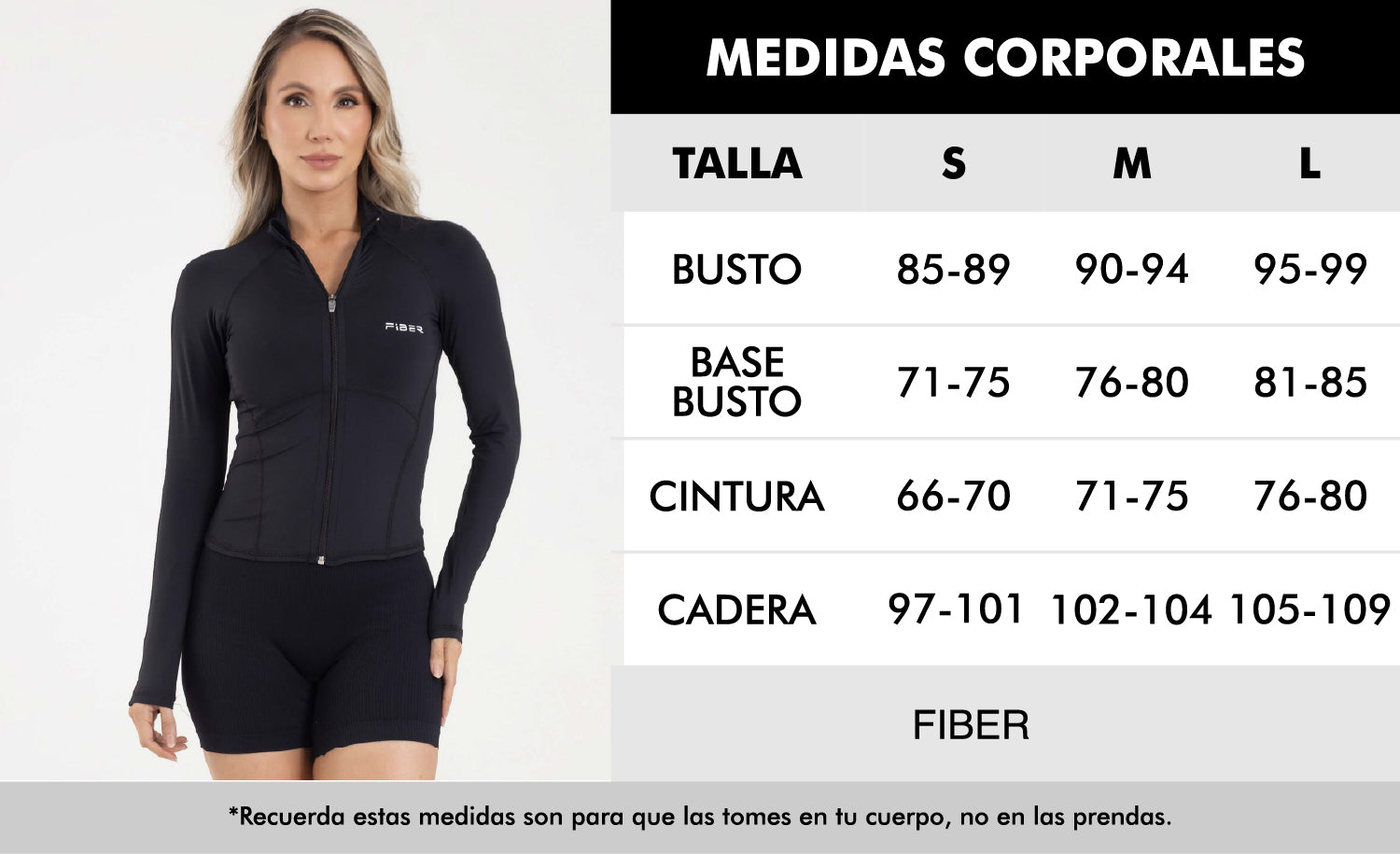 Chaqueta activewear uva eterea FIBER