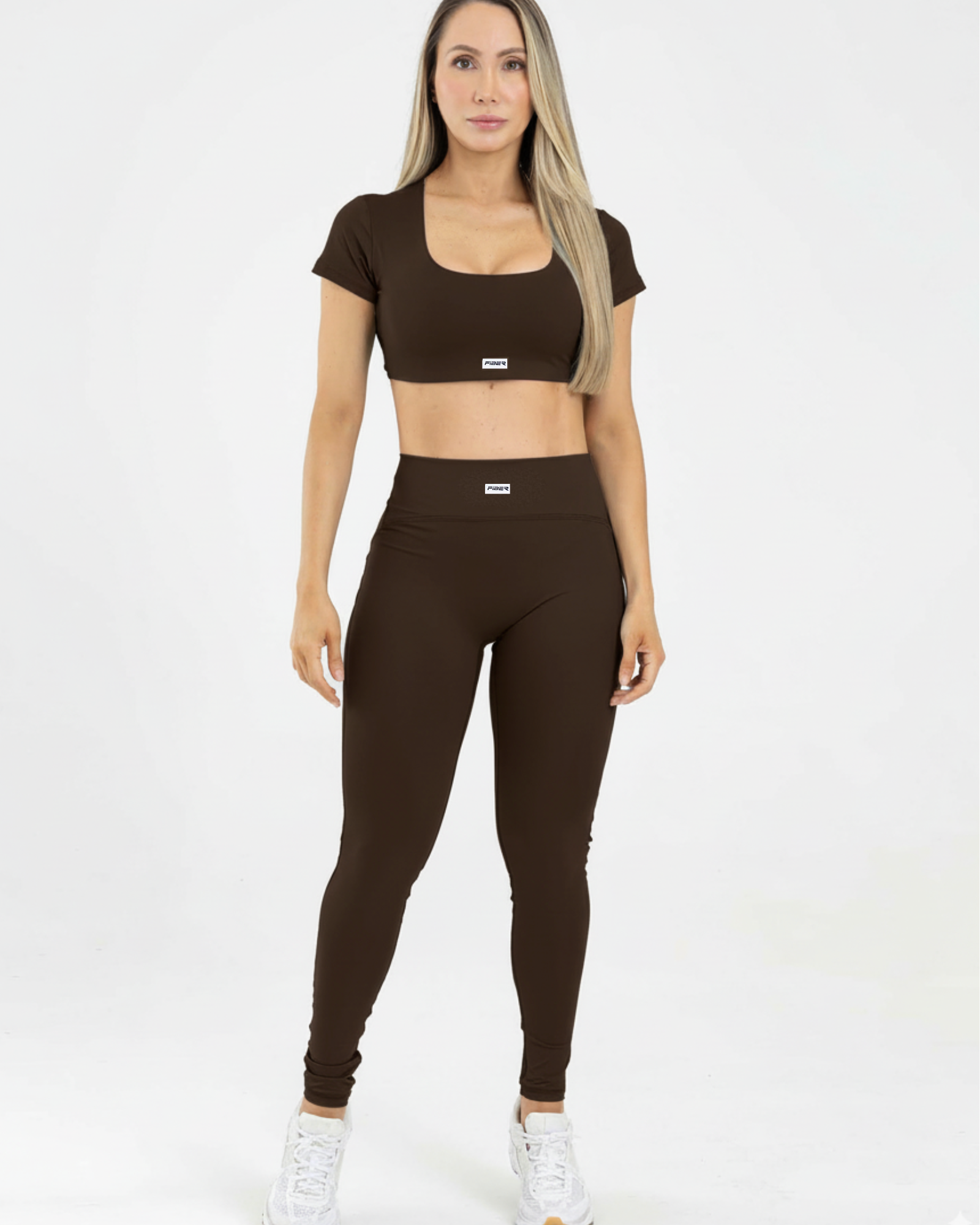 Leggings glow fit cafe soil match FIBER
