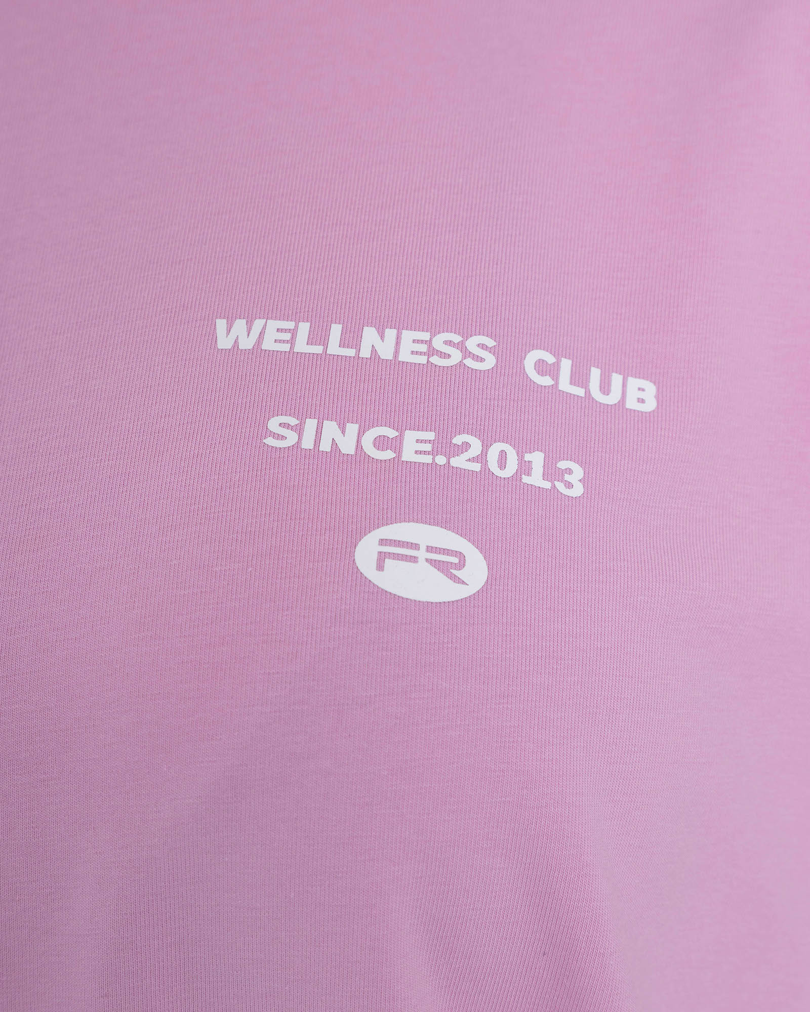 Camiseta oversize rosada ocean FIBER