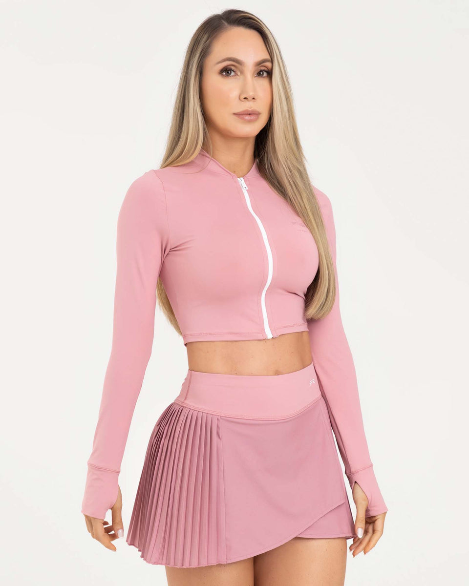 Chaqueta cropped LA rosa classy FIBER