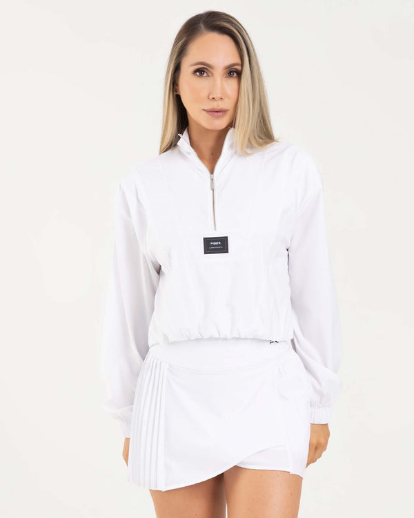 Chaqueta LOOSE FIT blanco classy FIBER