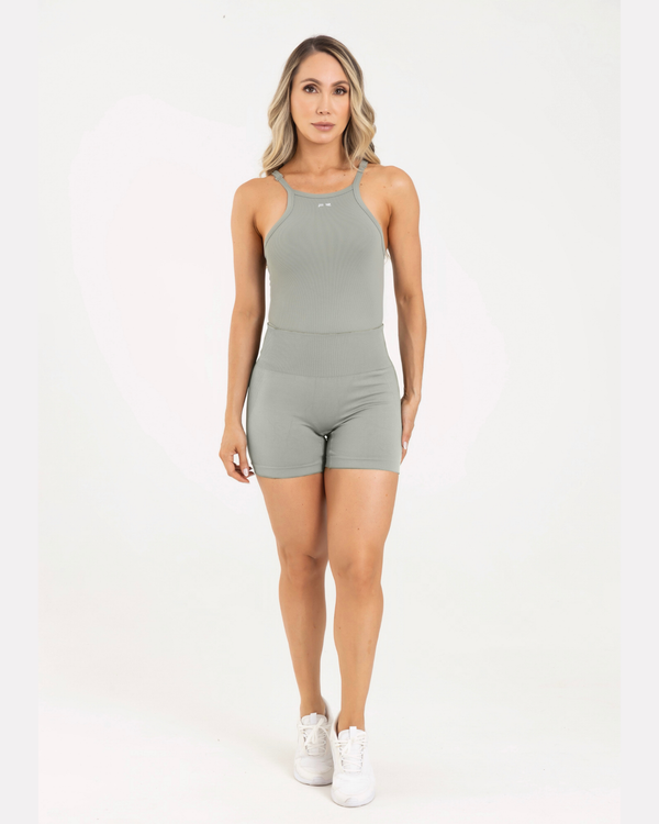 Body tiras seamless verde muse FIBER
