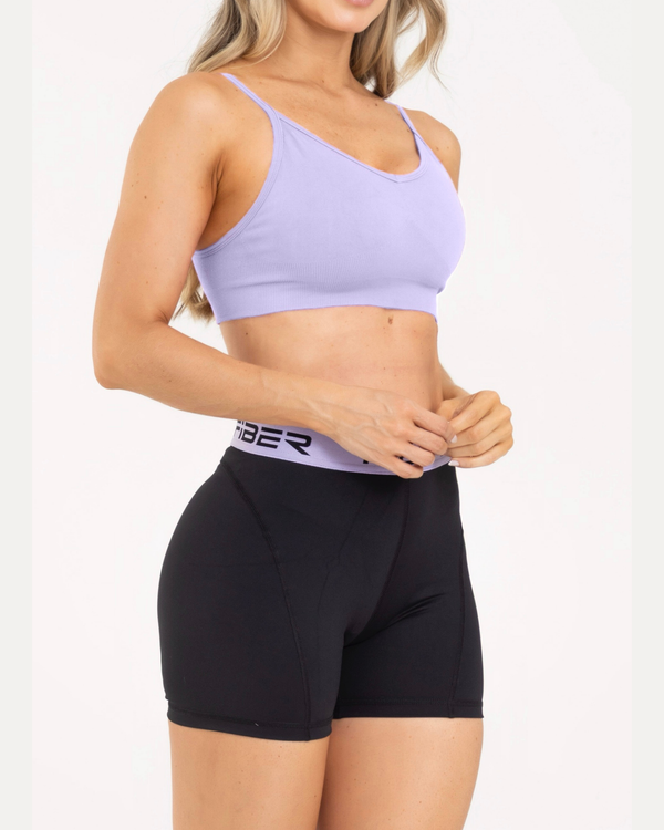 Top cargadera motion lila classy FIBER