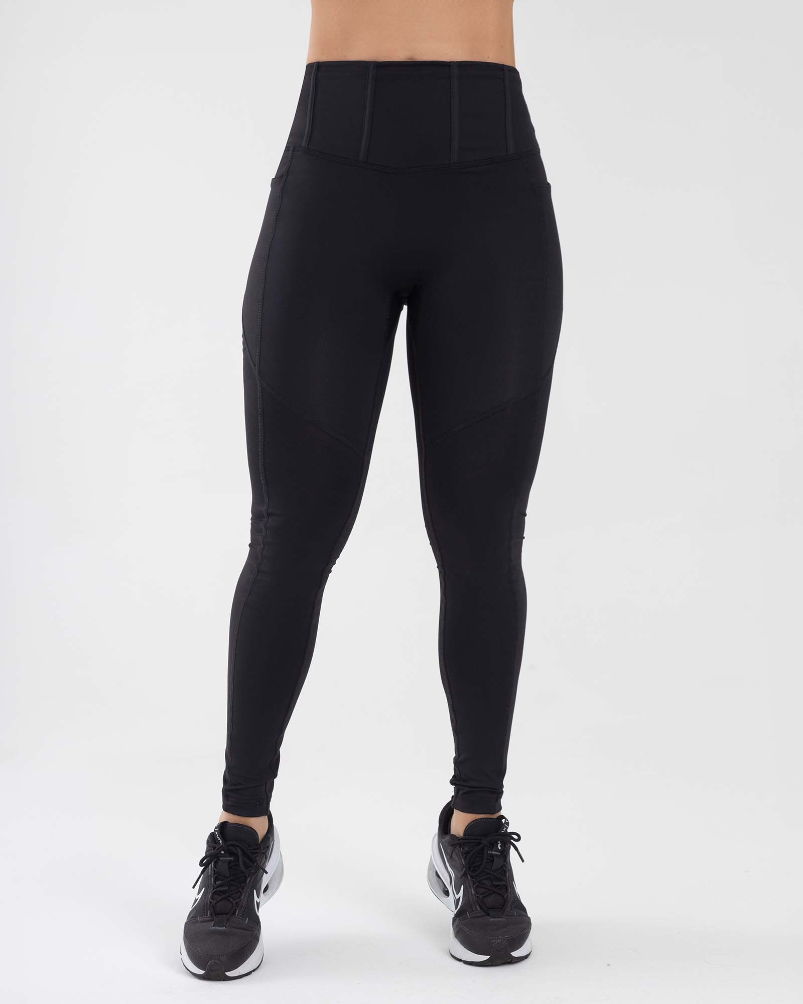 Leggings air sesgo negro icon girl fiber