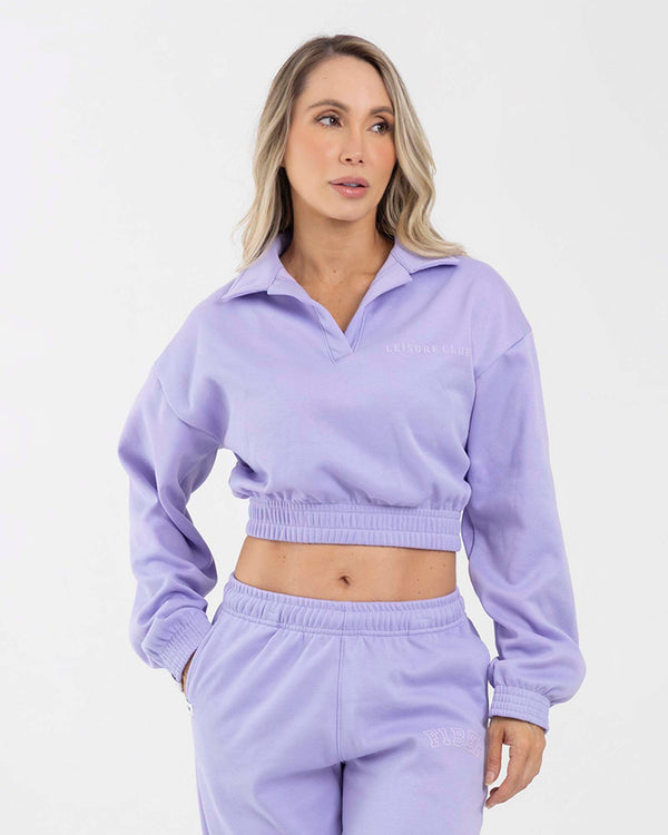 Sweater easy lila hortensia core passion FIBER