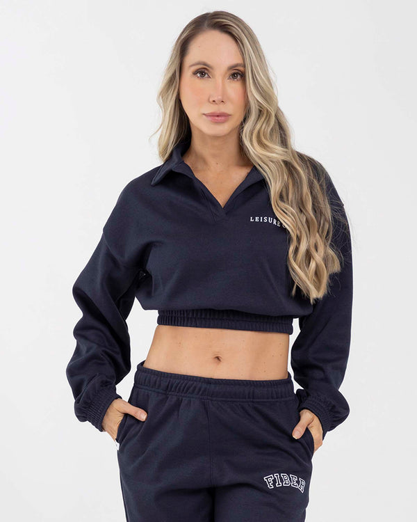 Sweater easy azul navy core passion FIBER