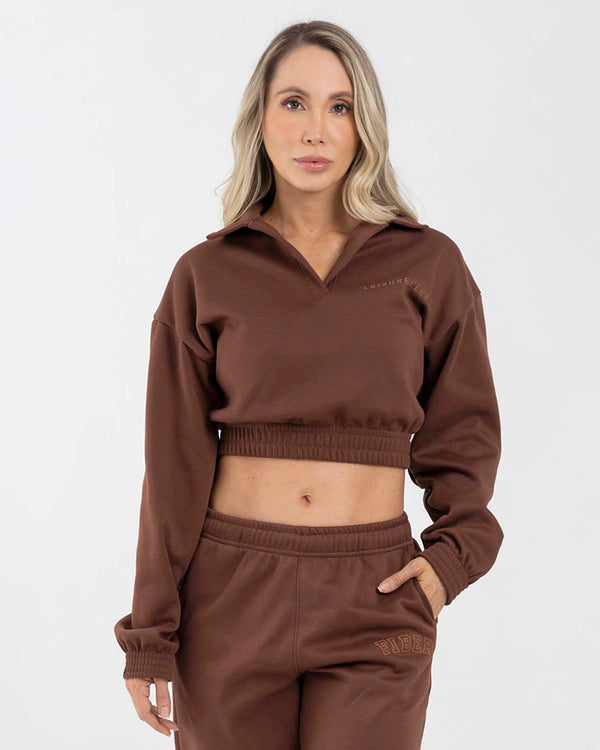 Sweater easy cafe oscuro core passion FIBER