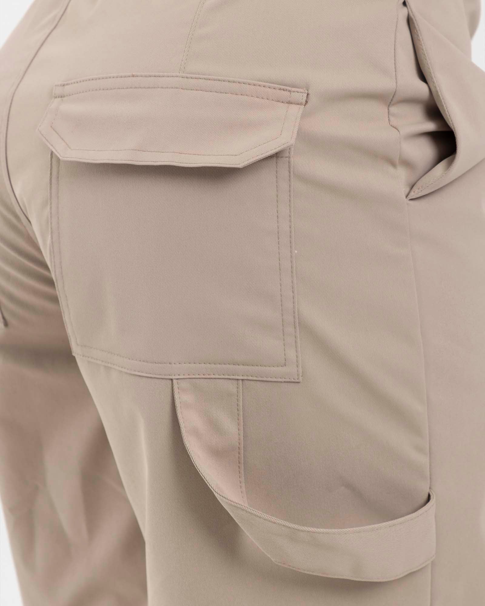 Pantalón cargo loose beige core passion FIBER