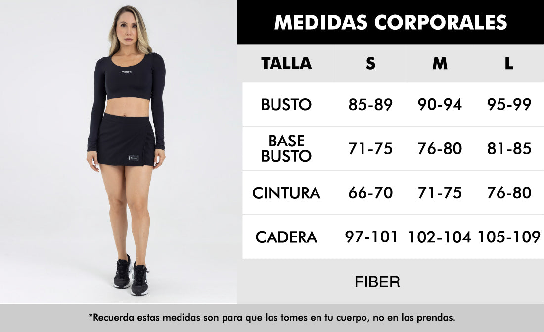 Falda short vinotinto pilates FIBER