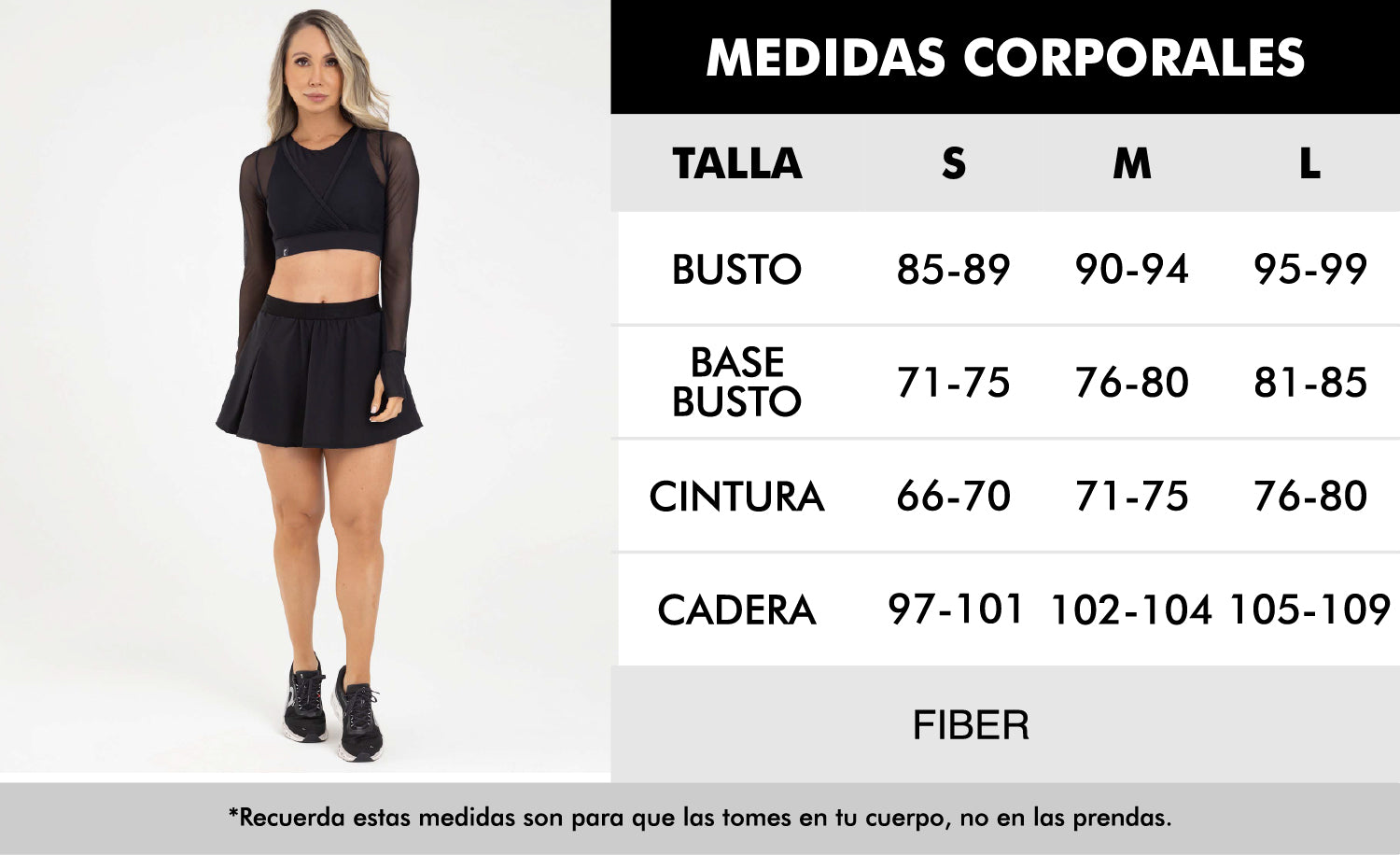 Falda activewear lila sporty FIBER