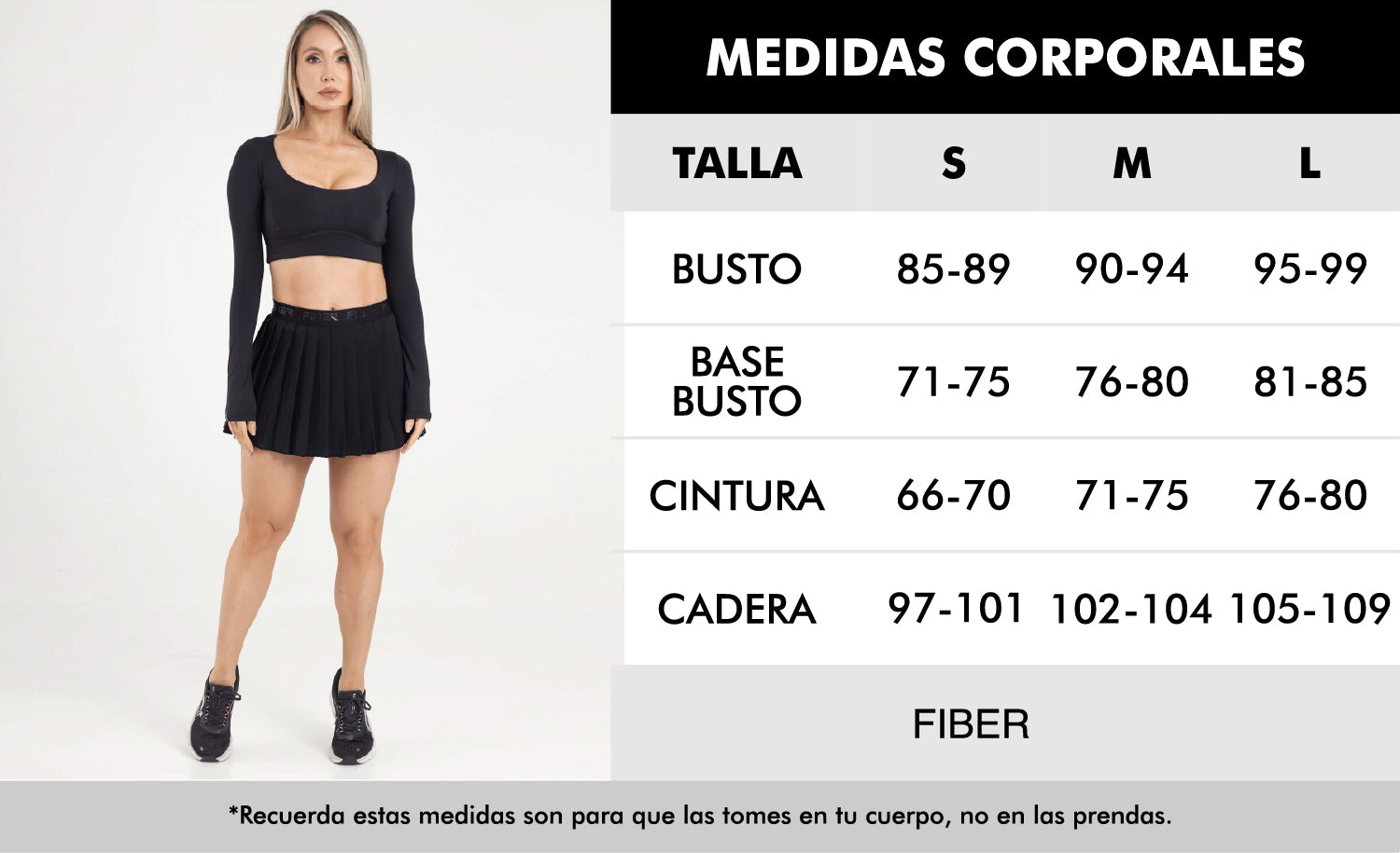 Falda plisada branded verde esmeralda eterea FIBER