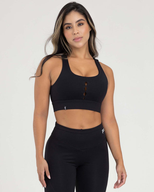 Top manga sisa negro fancy FIBER