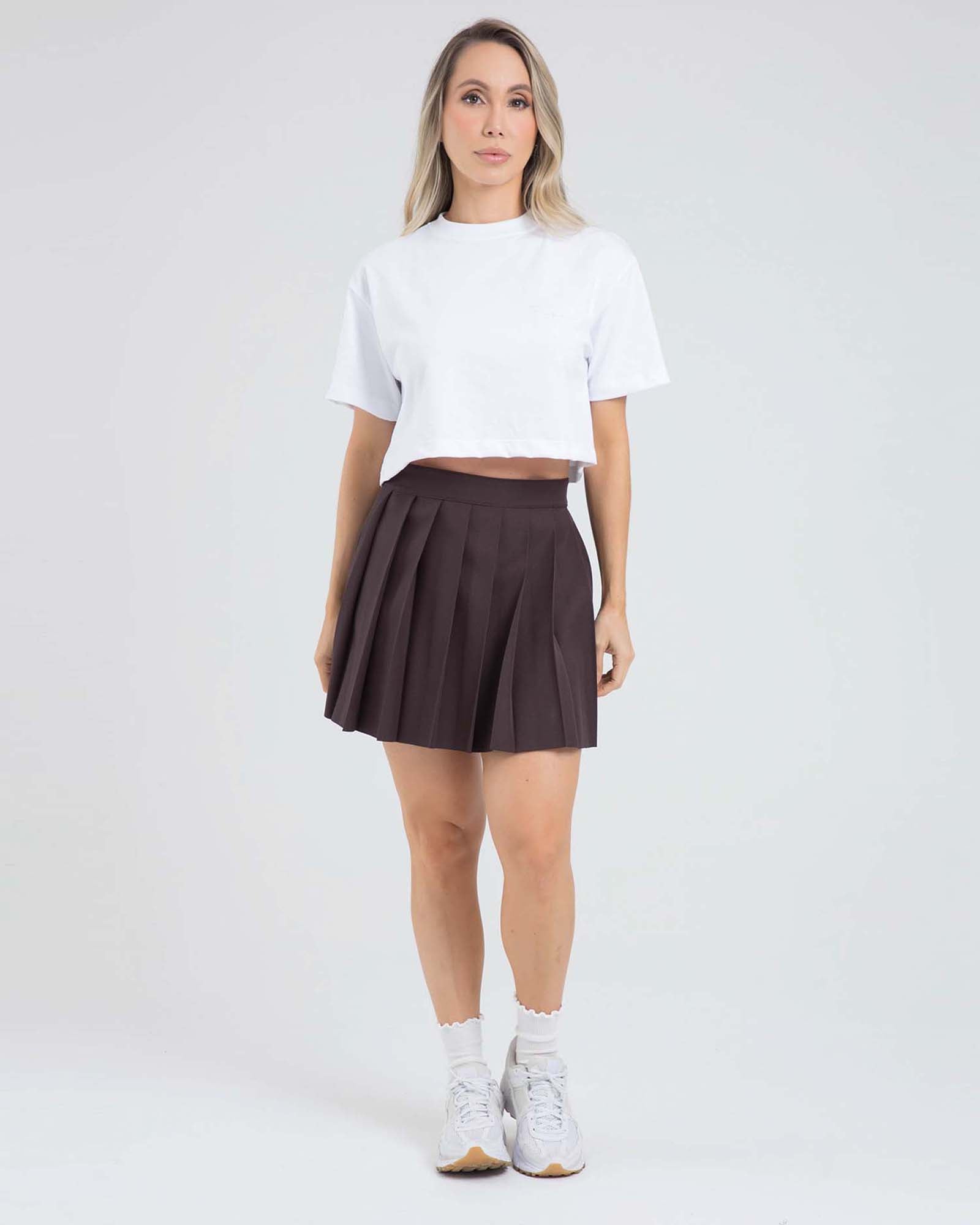 Falda everyday cafe oscuro offline FIBER