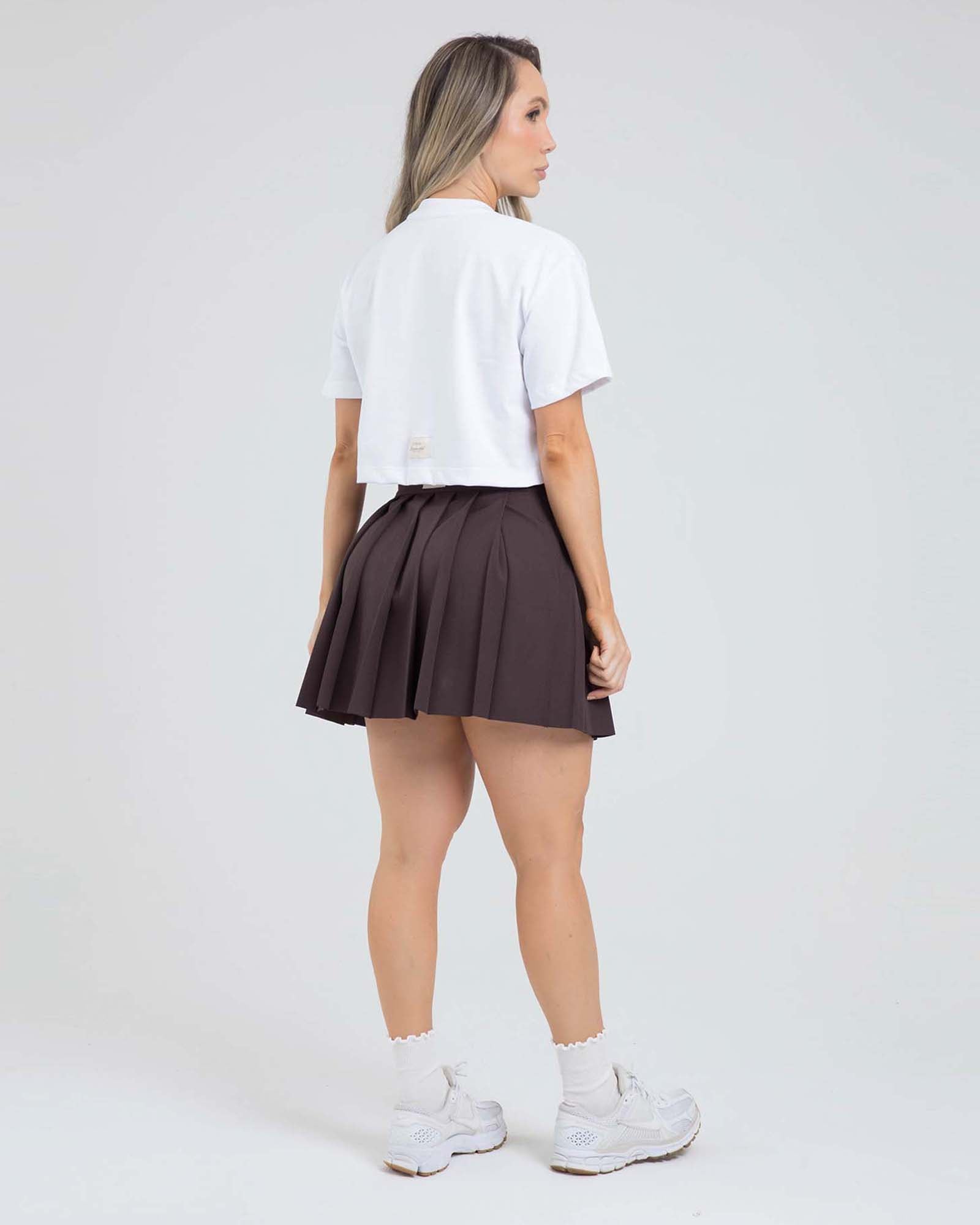 Falda everyday cafe oscuro offline FIBER