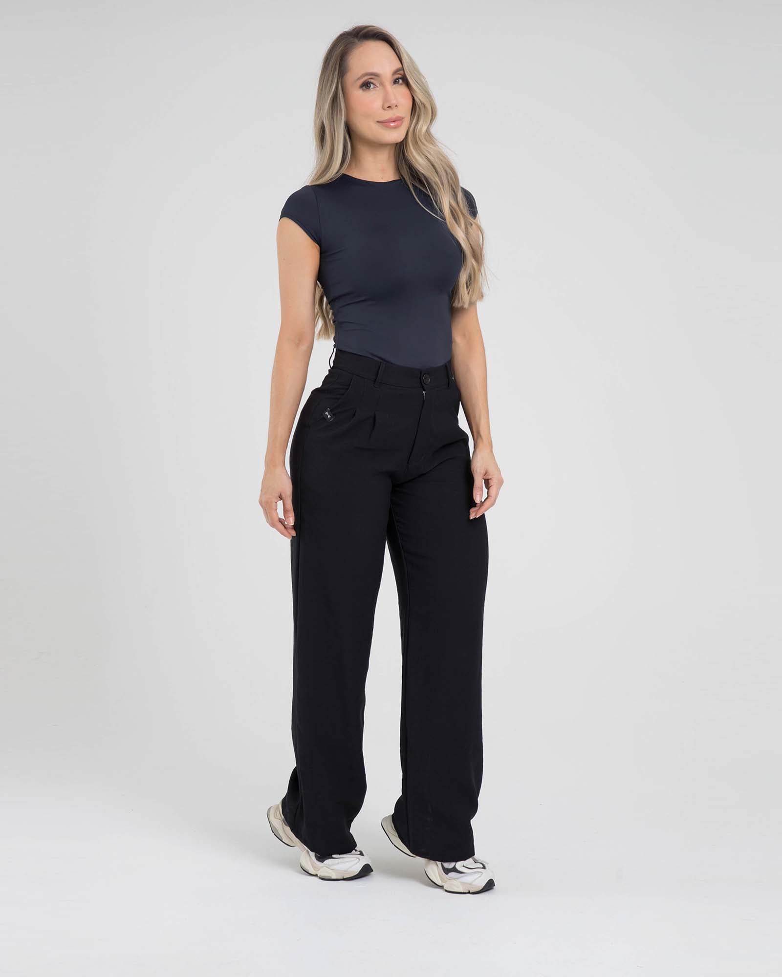 Pantalón leisure move negro offline FIBER