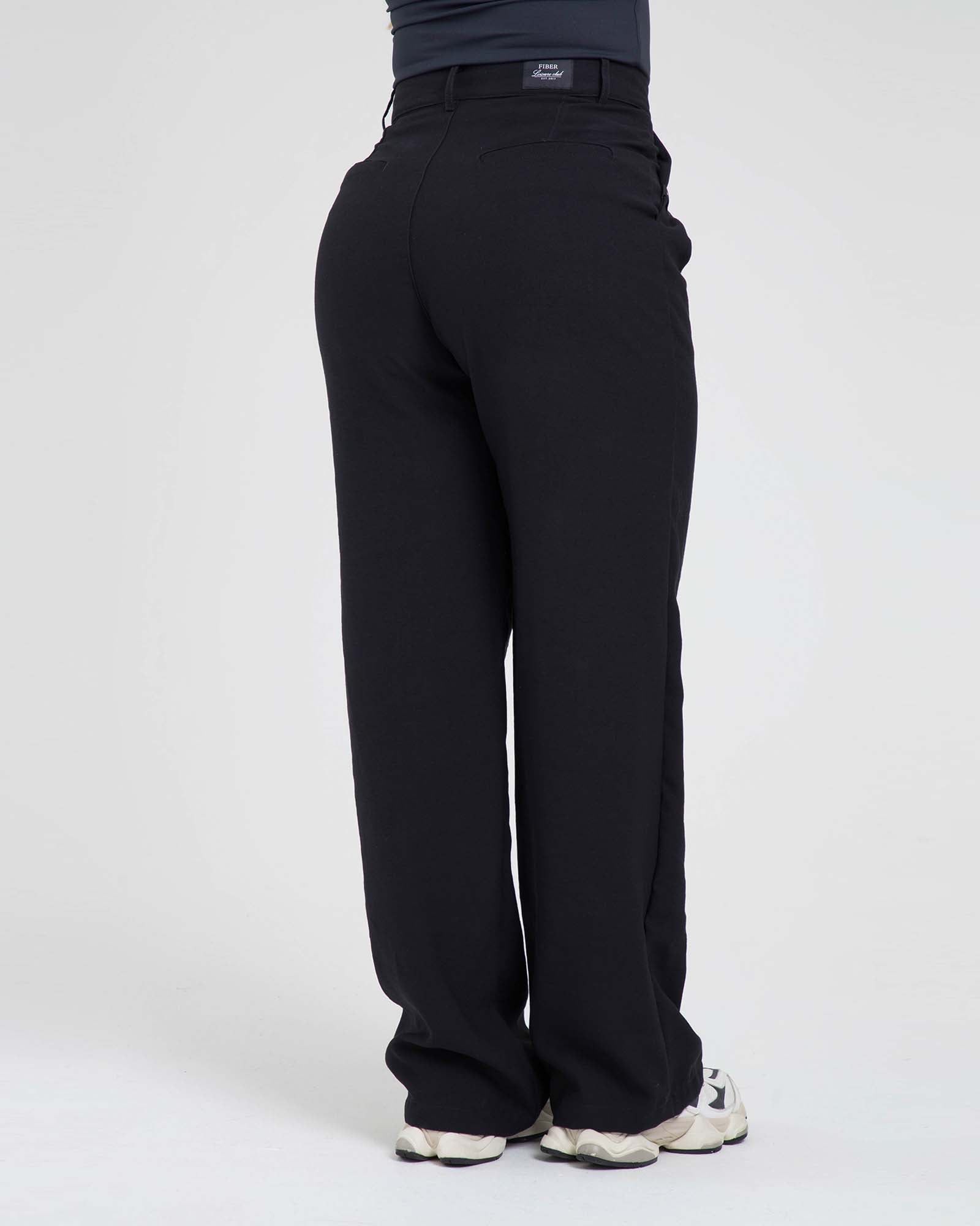 Pantalón leisure move negro offline FIBER