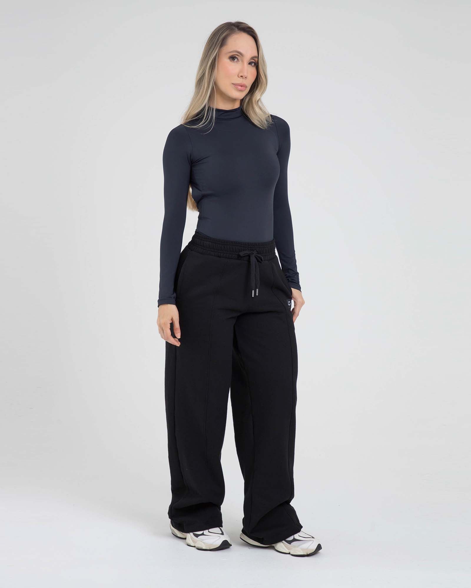 Pantalón club comfort negro offline FIBER