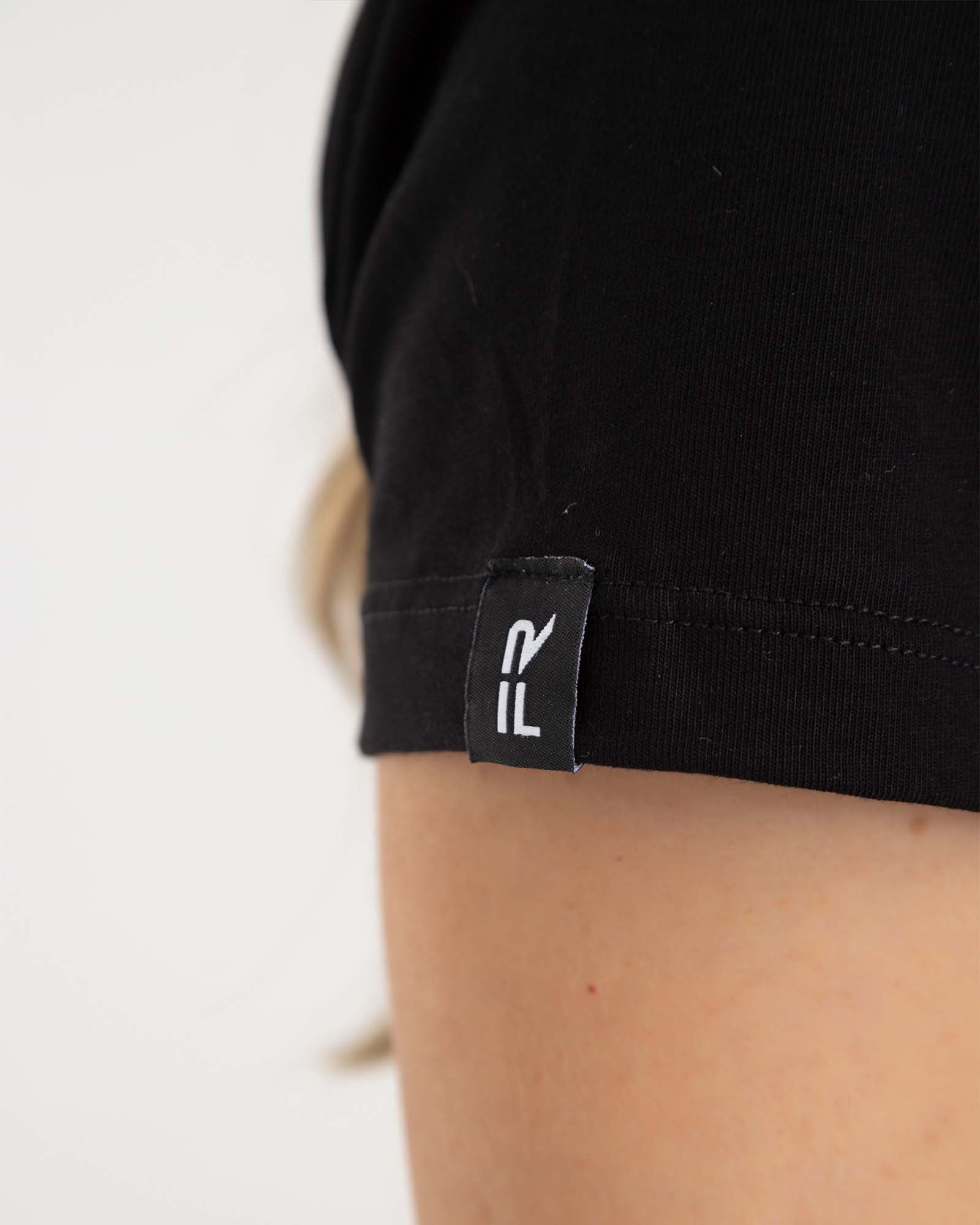 Blusa recogida negro aurora FIBER