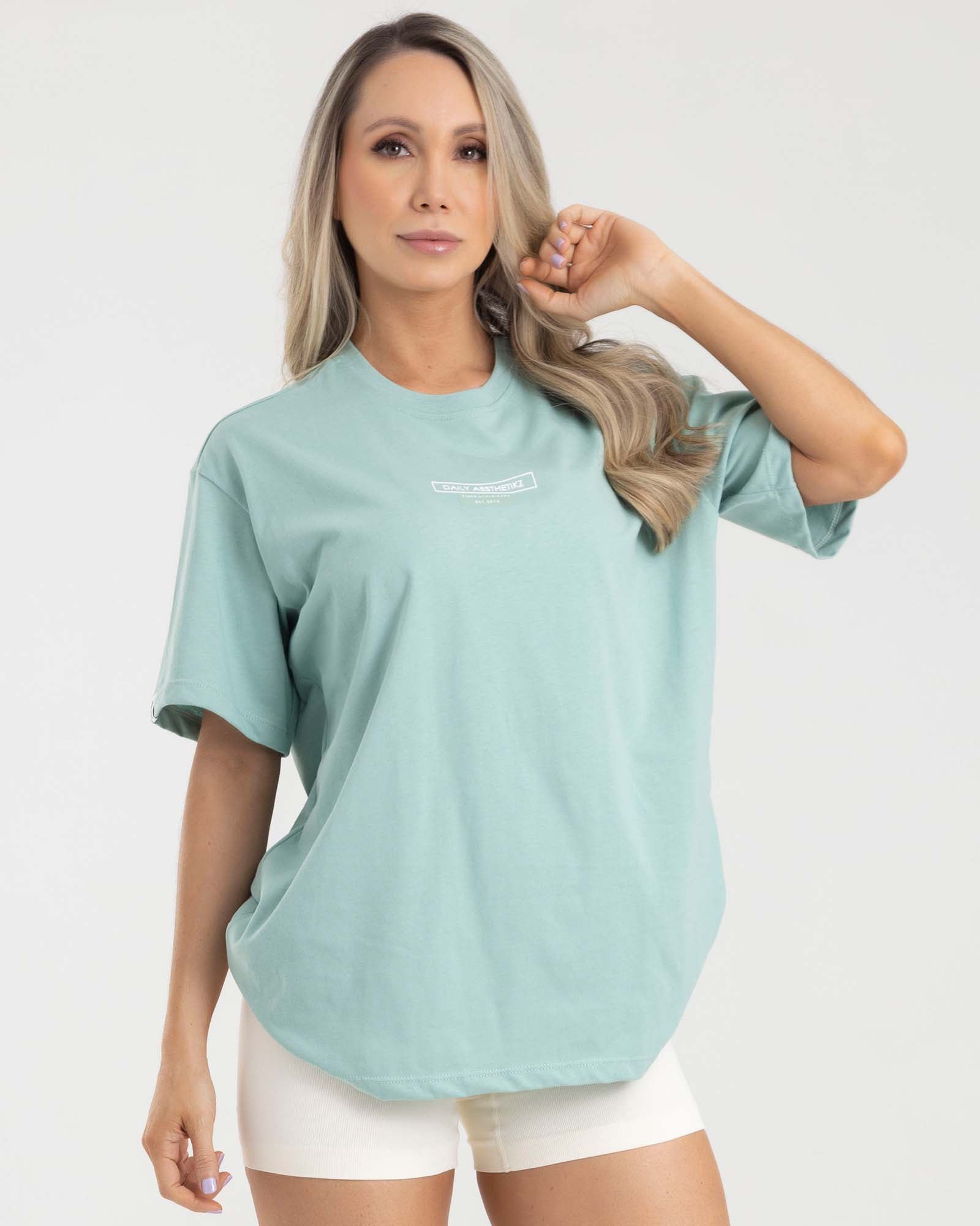 Blusa manga sisa vede agua aurora FIBER