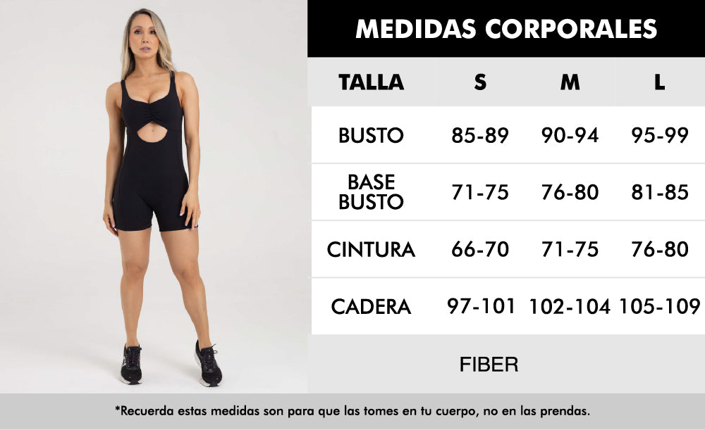 Enterizo short rosa orquidea aurora FIBER