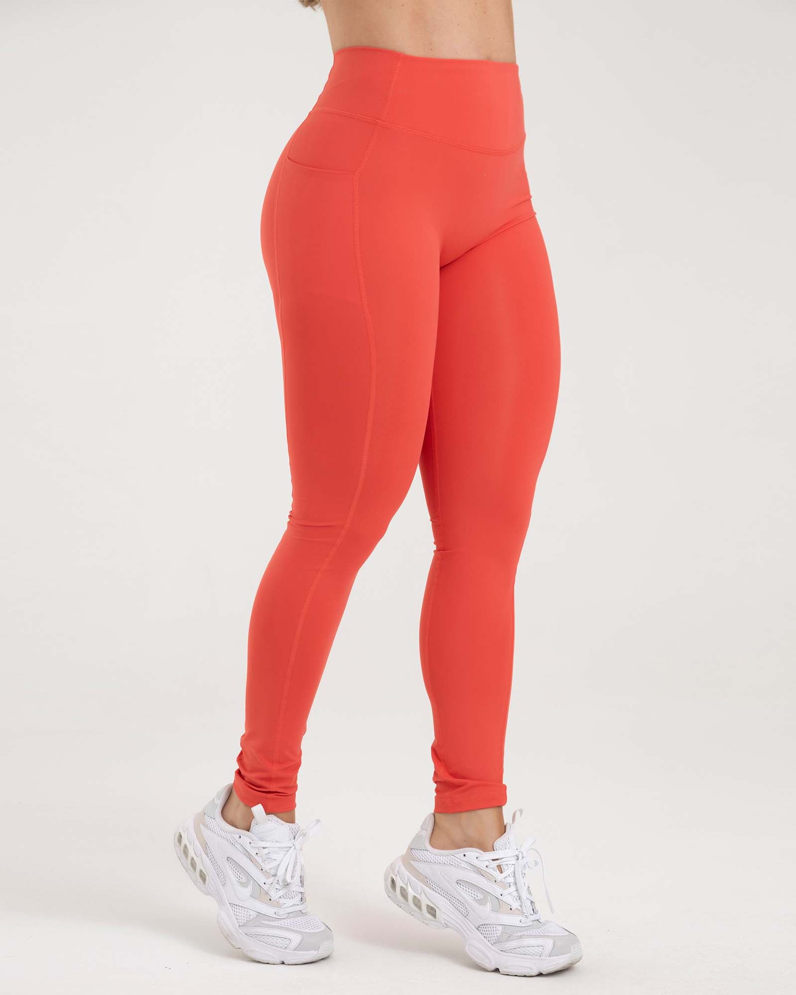 Leggings rojo aurora FIBER