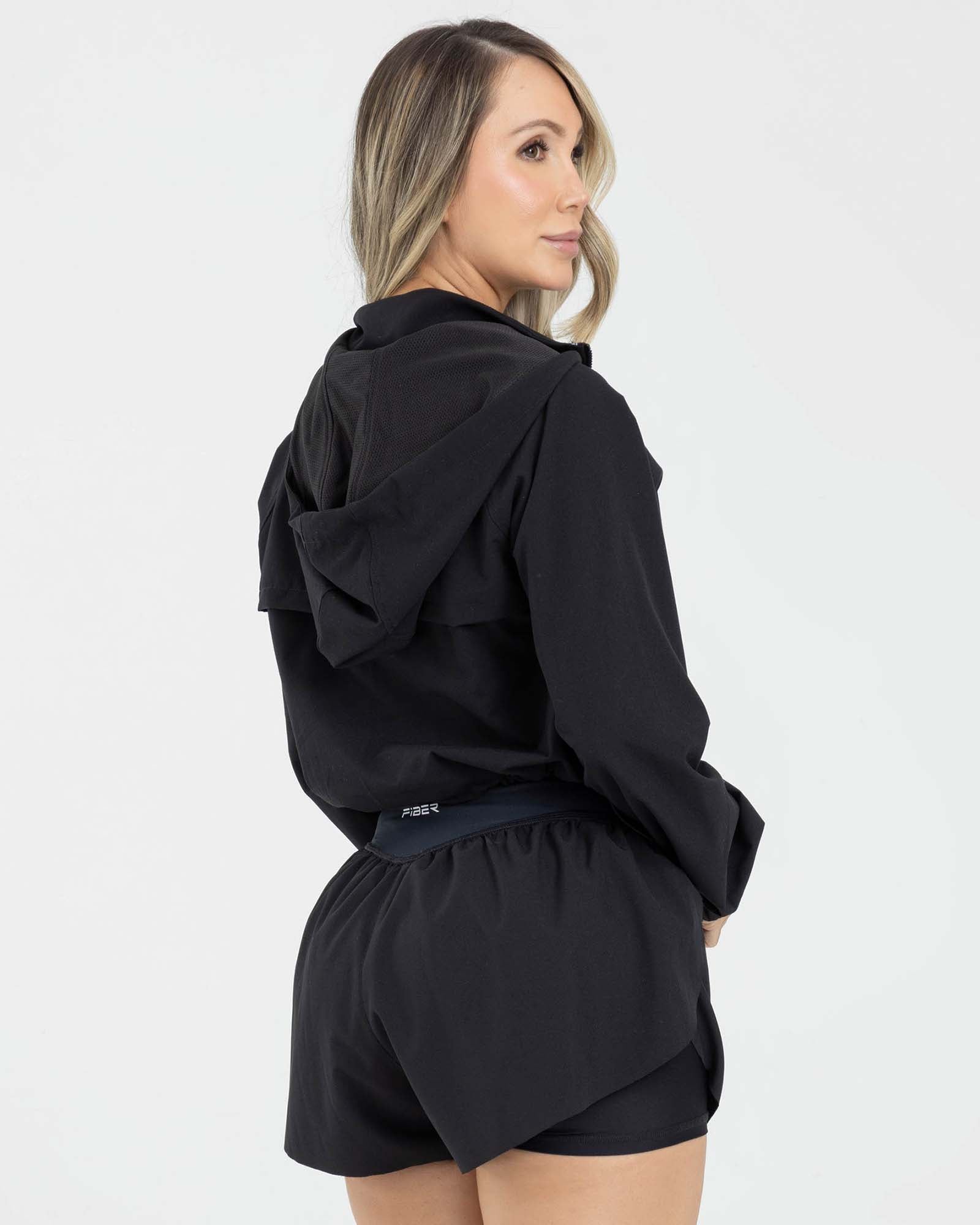 Chaqueta negro FIBER fluir FlowAdjust