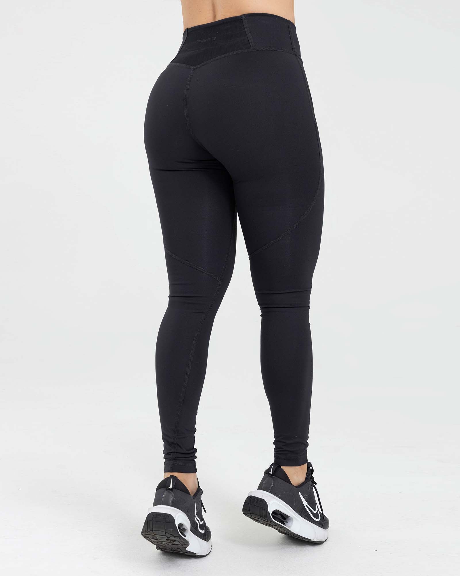 Leggings negro FIBRA fluir FlexLine