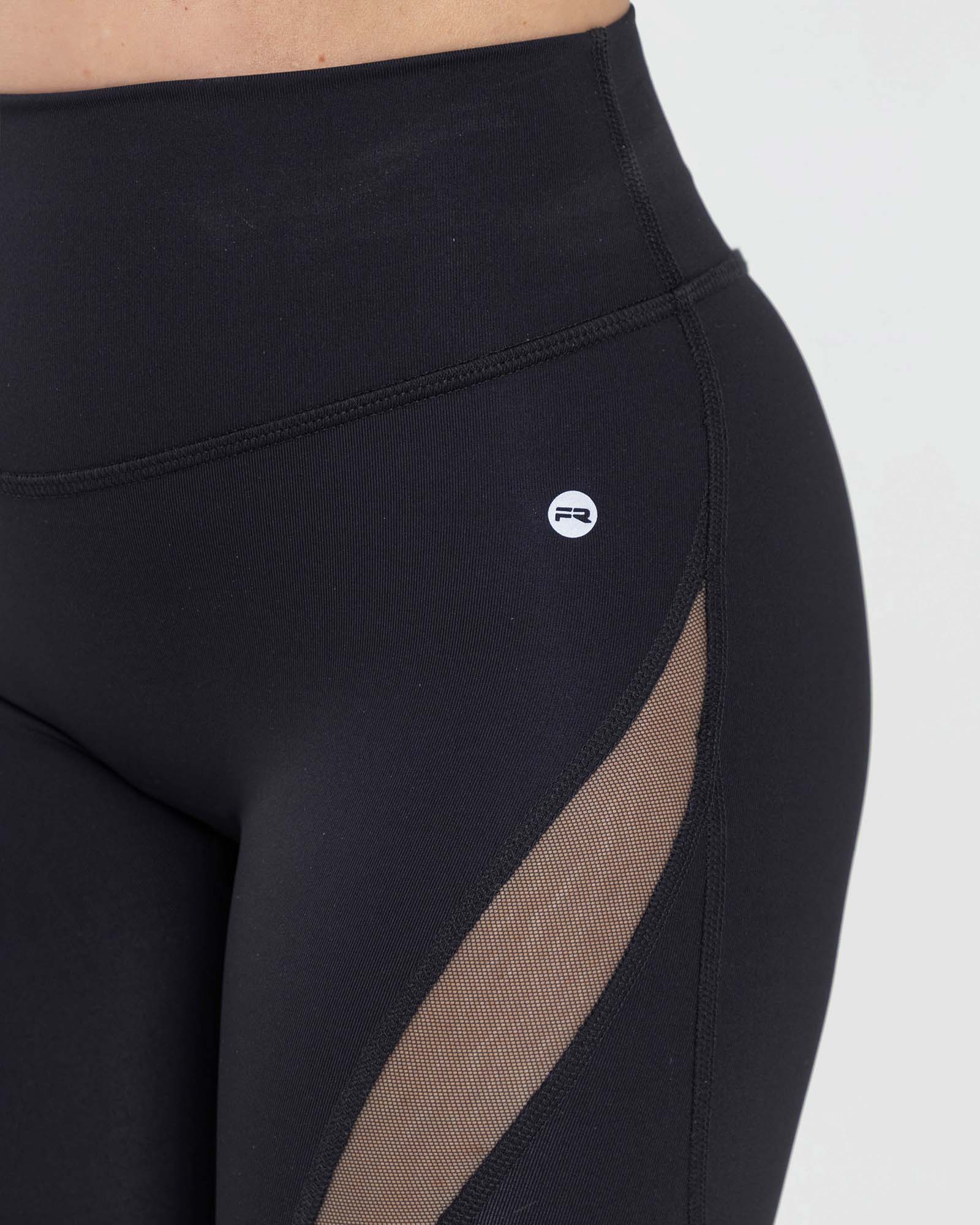 Leggings negro FIBRA fluir FlexLine