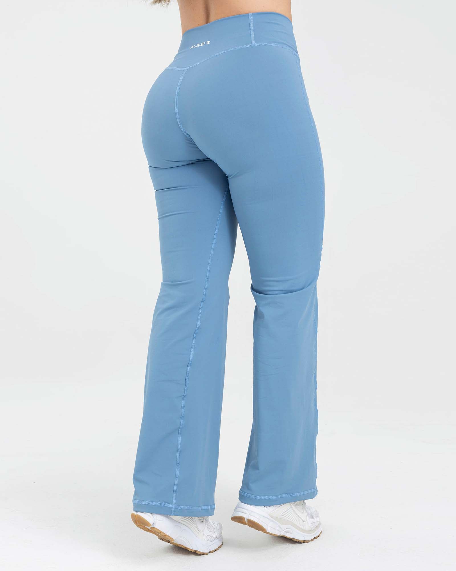 Leggings azul neblina FIBER fluir CoreWrap