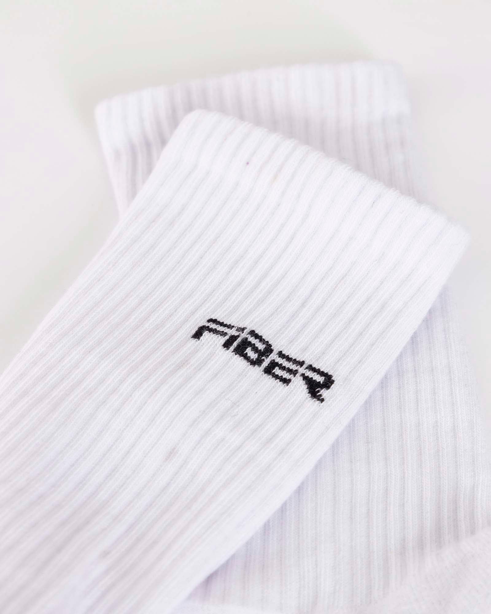 Medias largas blanco FIBER fluir SignalCore