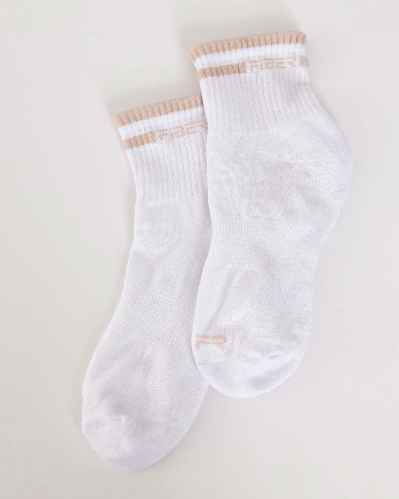 Medias cortas beige FIBER fluir SignalStep