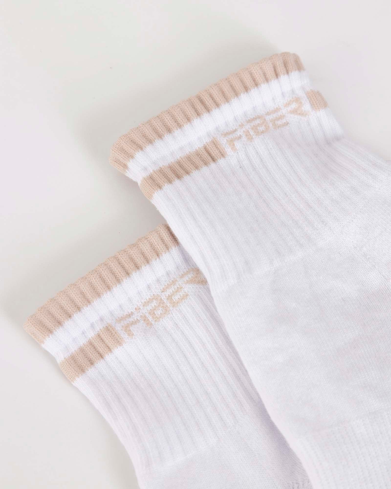 Medias cortas beige FIBER fluir SignalStep