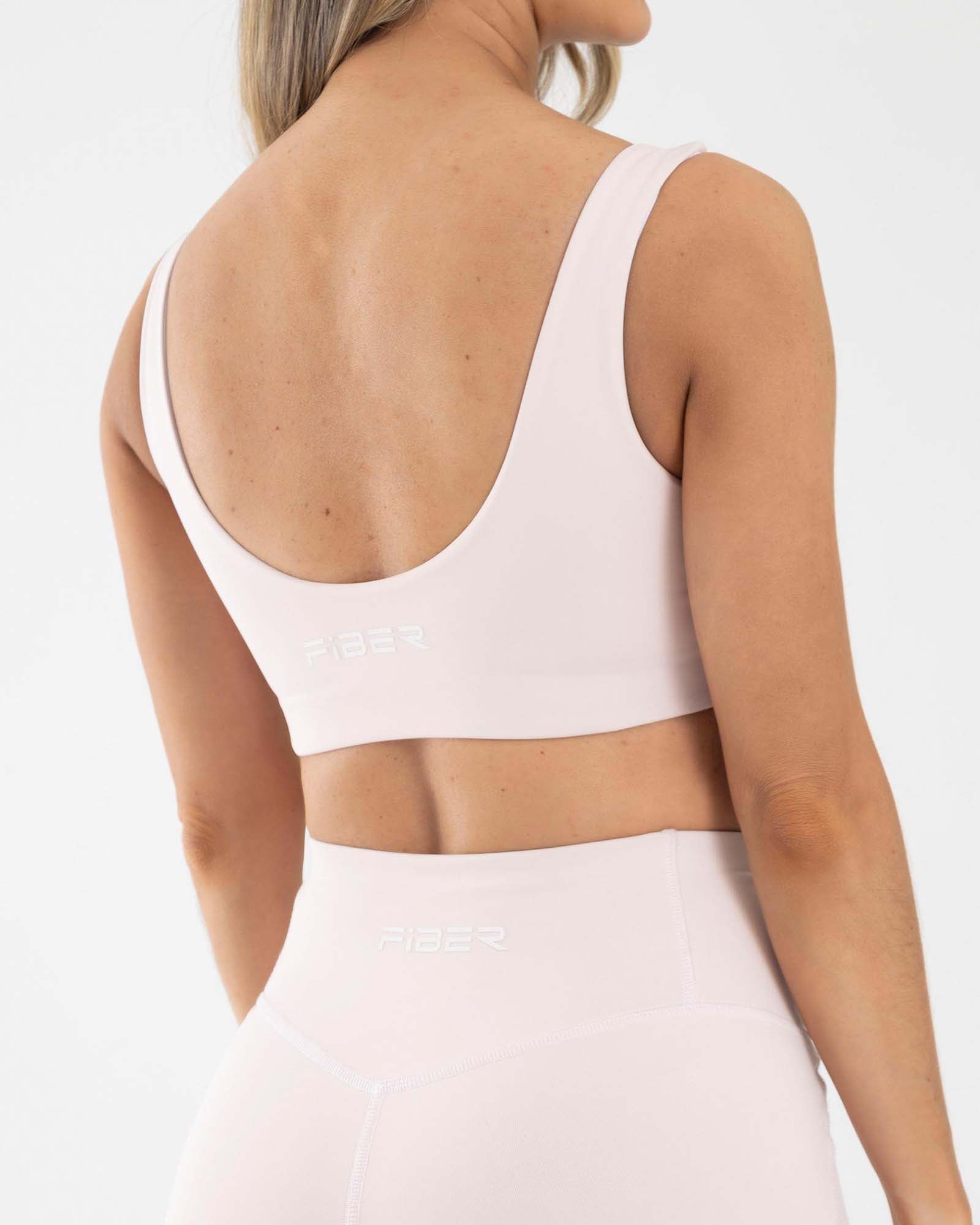 Top manga sisa escotado rosa flamenco golden FIBER
