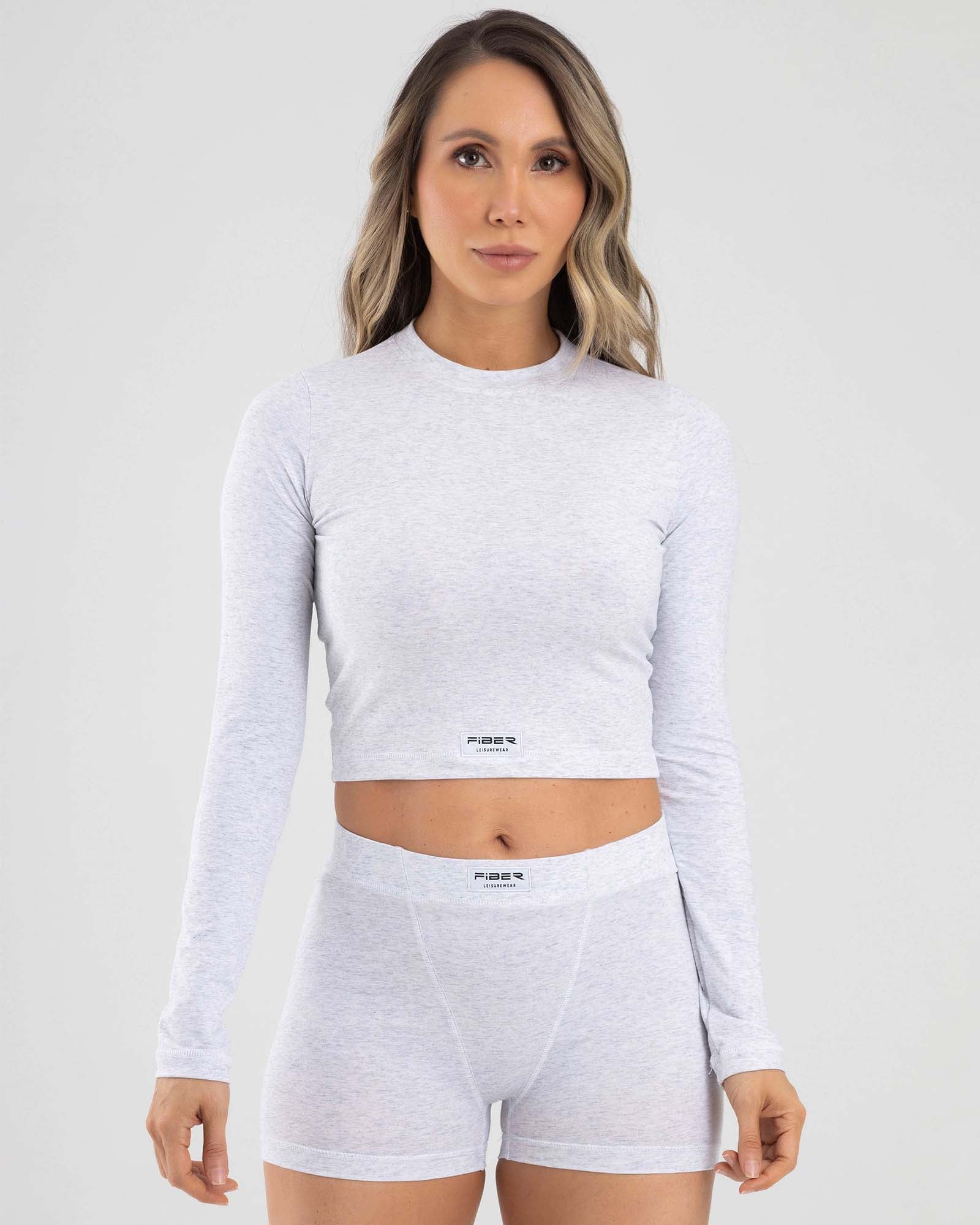 Short lounge gris jasped active luxe FIBER