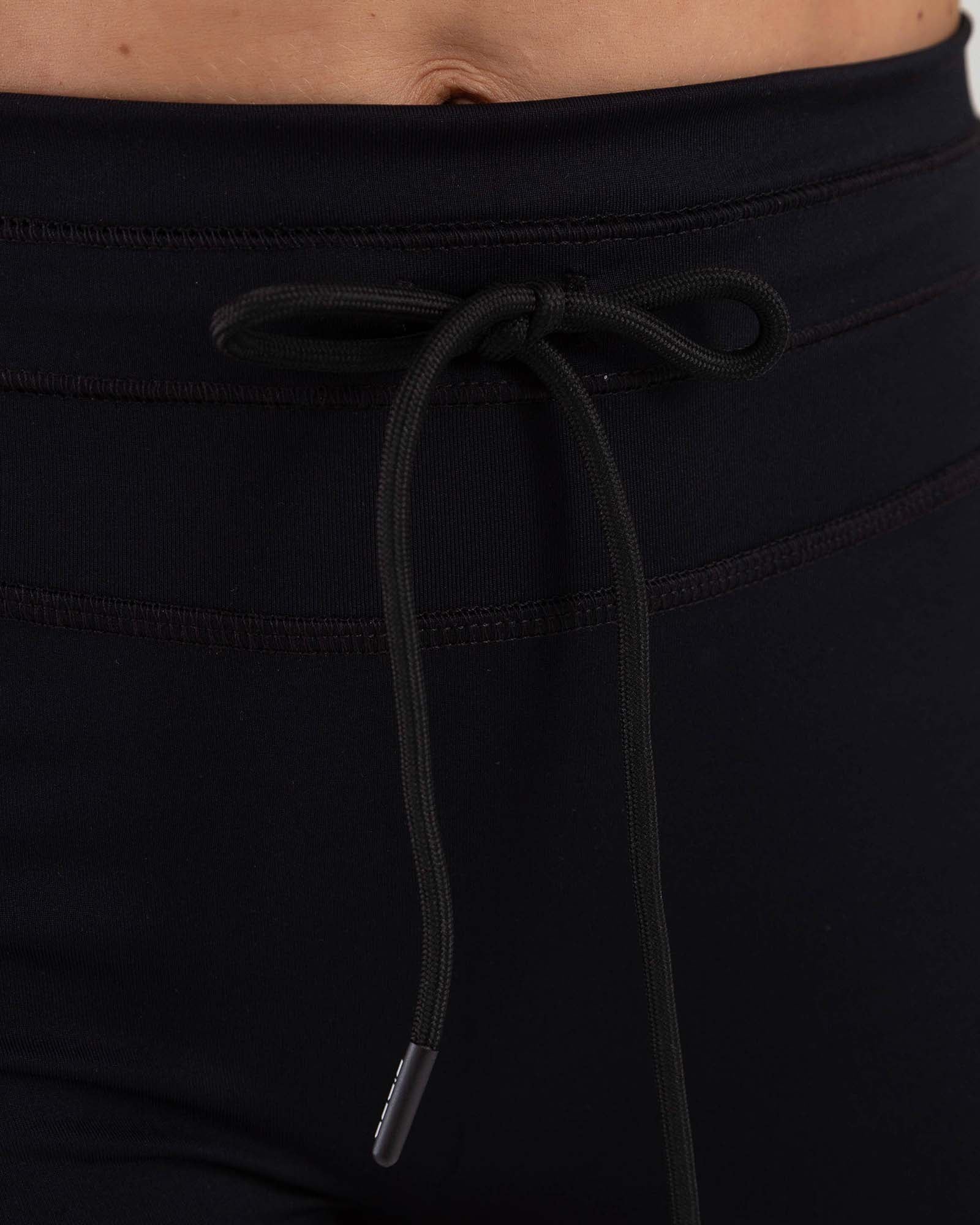 Short drawstring negro active luxe FIBER