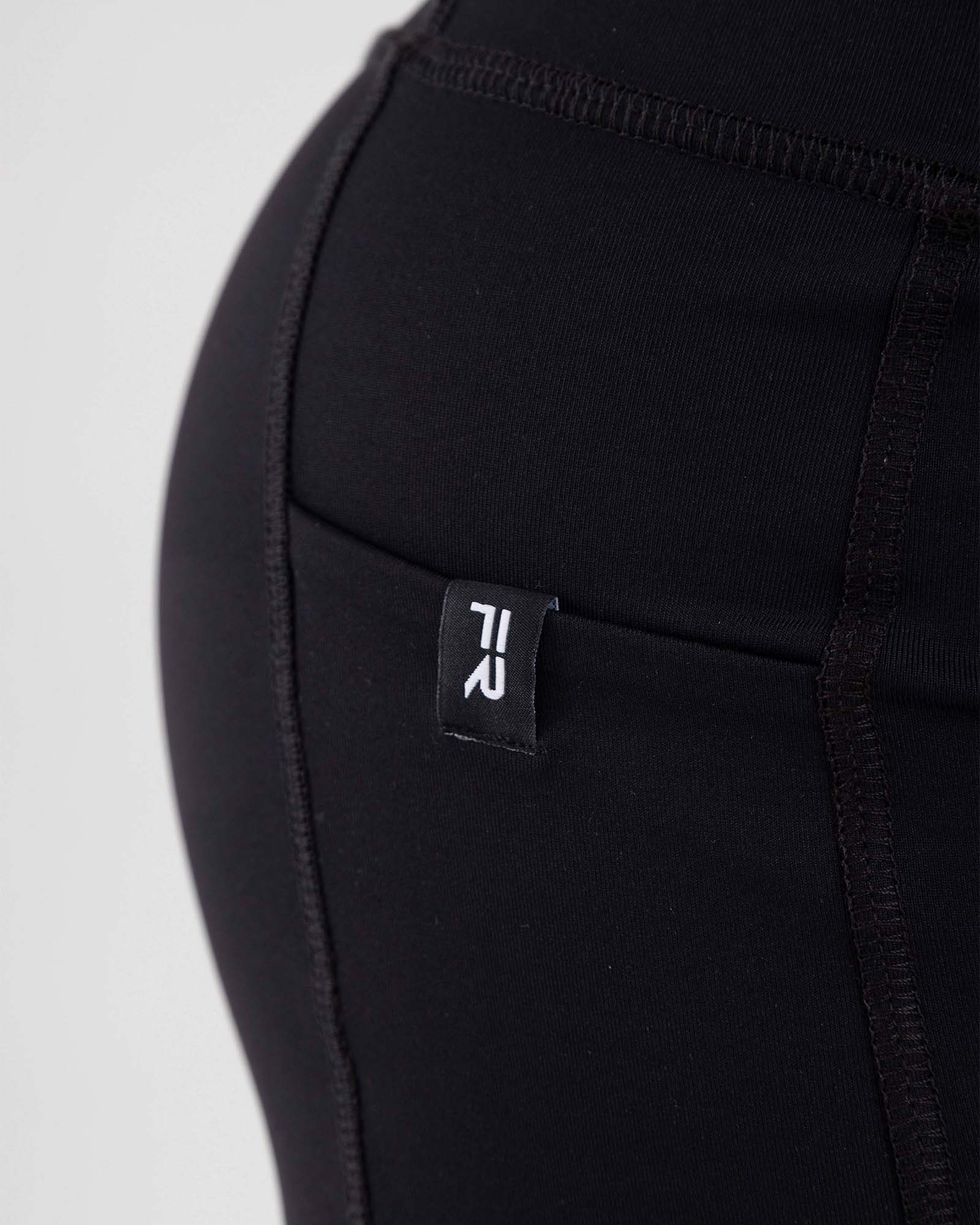 Short drawstring negro active luxe FIBER