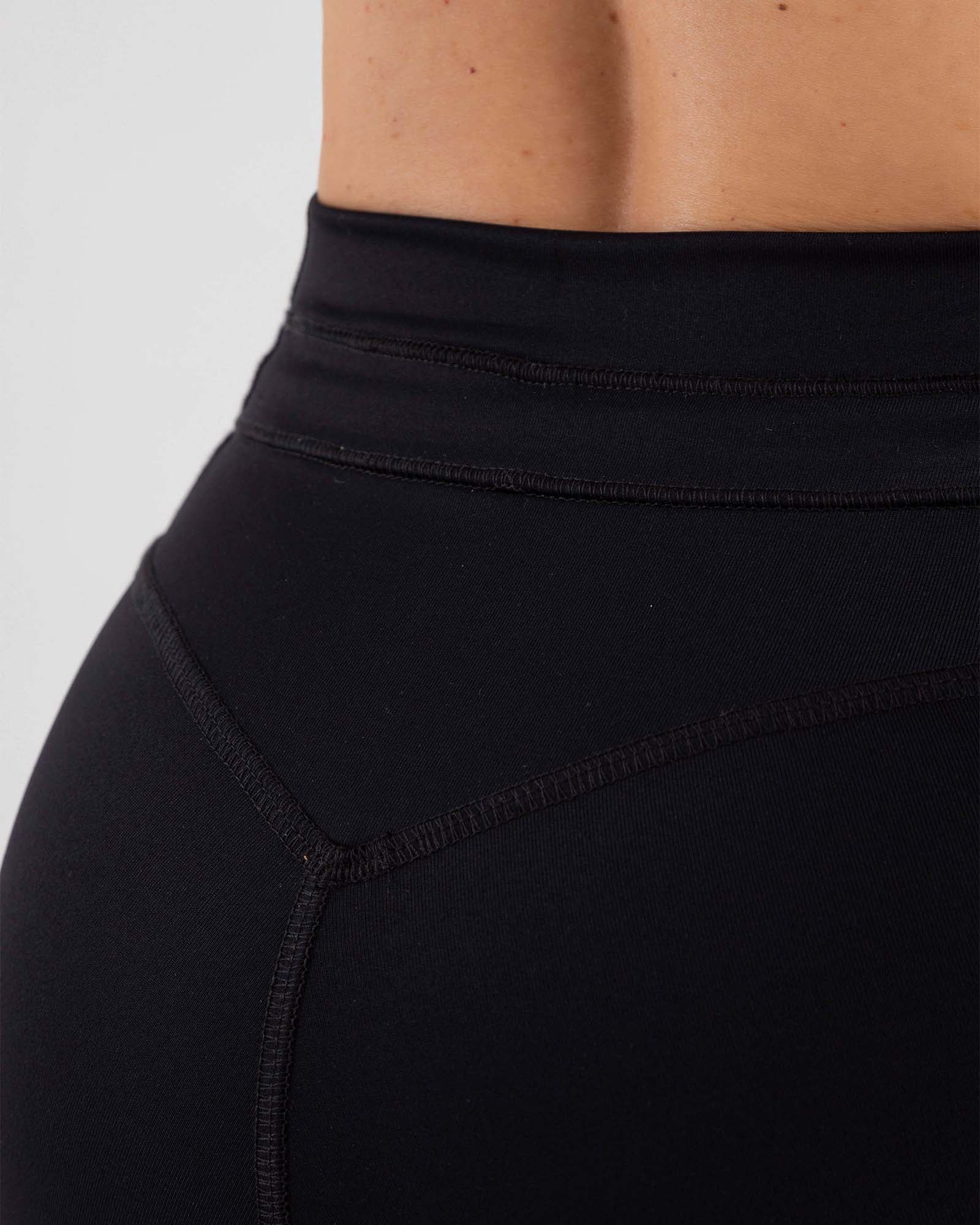 Short drawstring negro active luxe FIBER