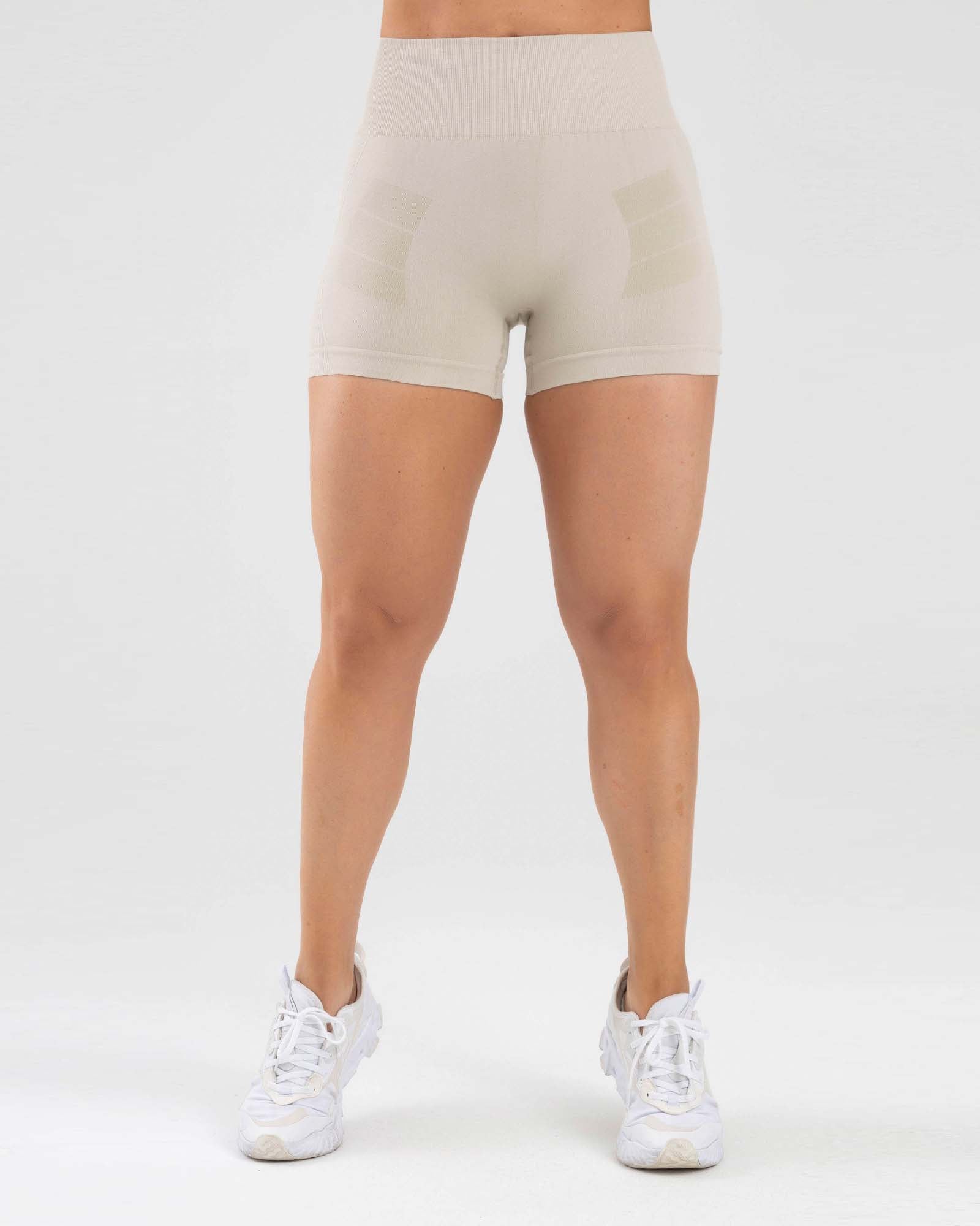 Short seamless gris delicado active luxe FIBER