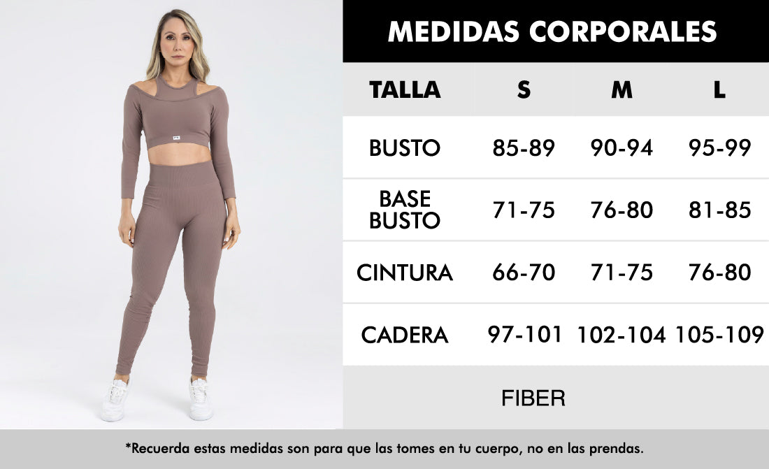 Leggings seamless cafe latte pilates FIBER