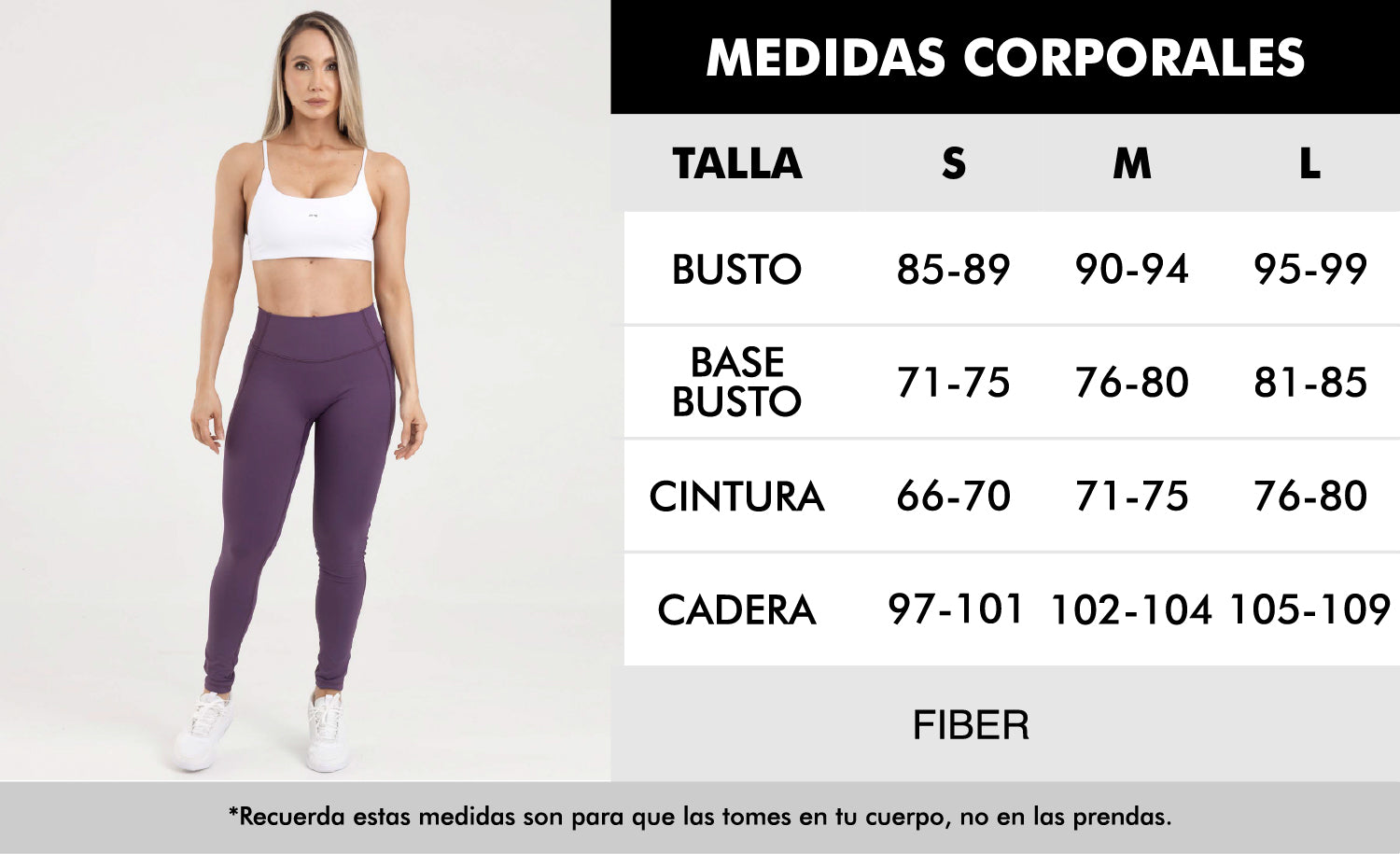 Leggings uva eterea FIBER