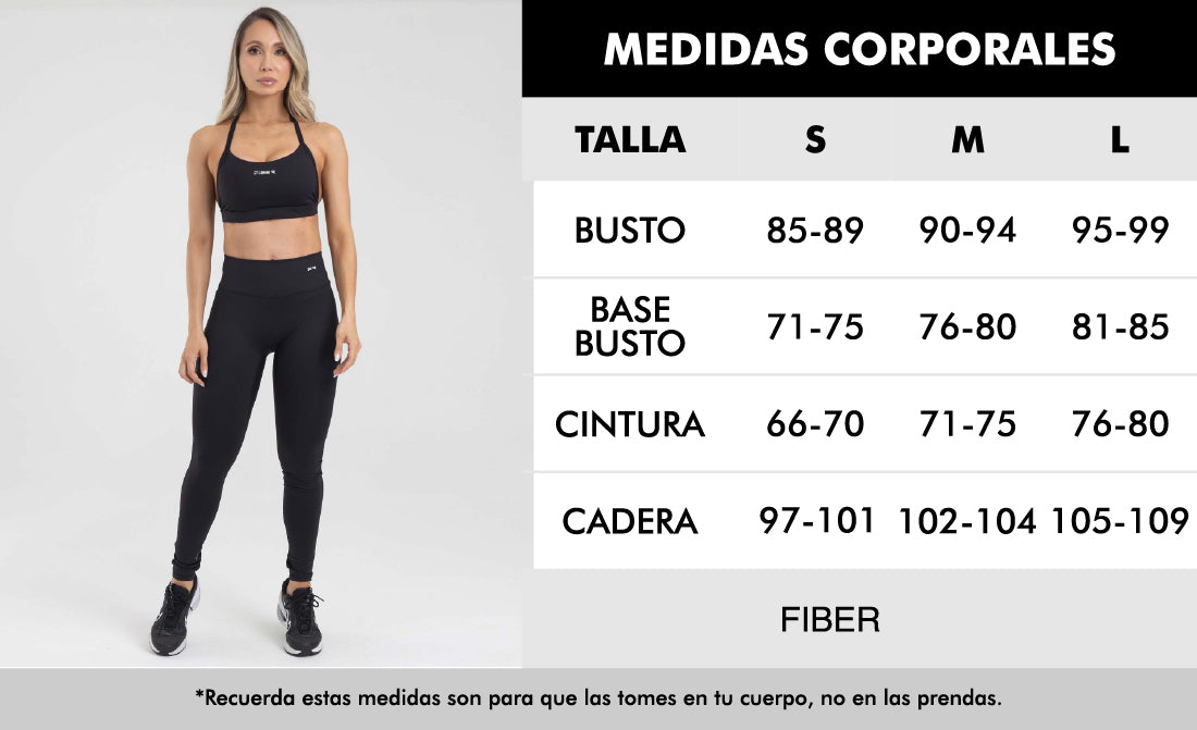 Leggings negro muse FIBER