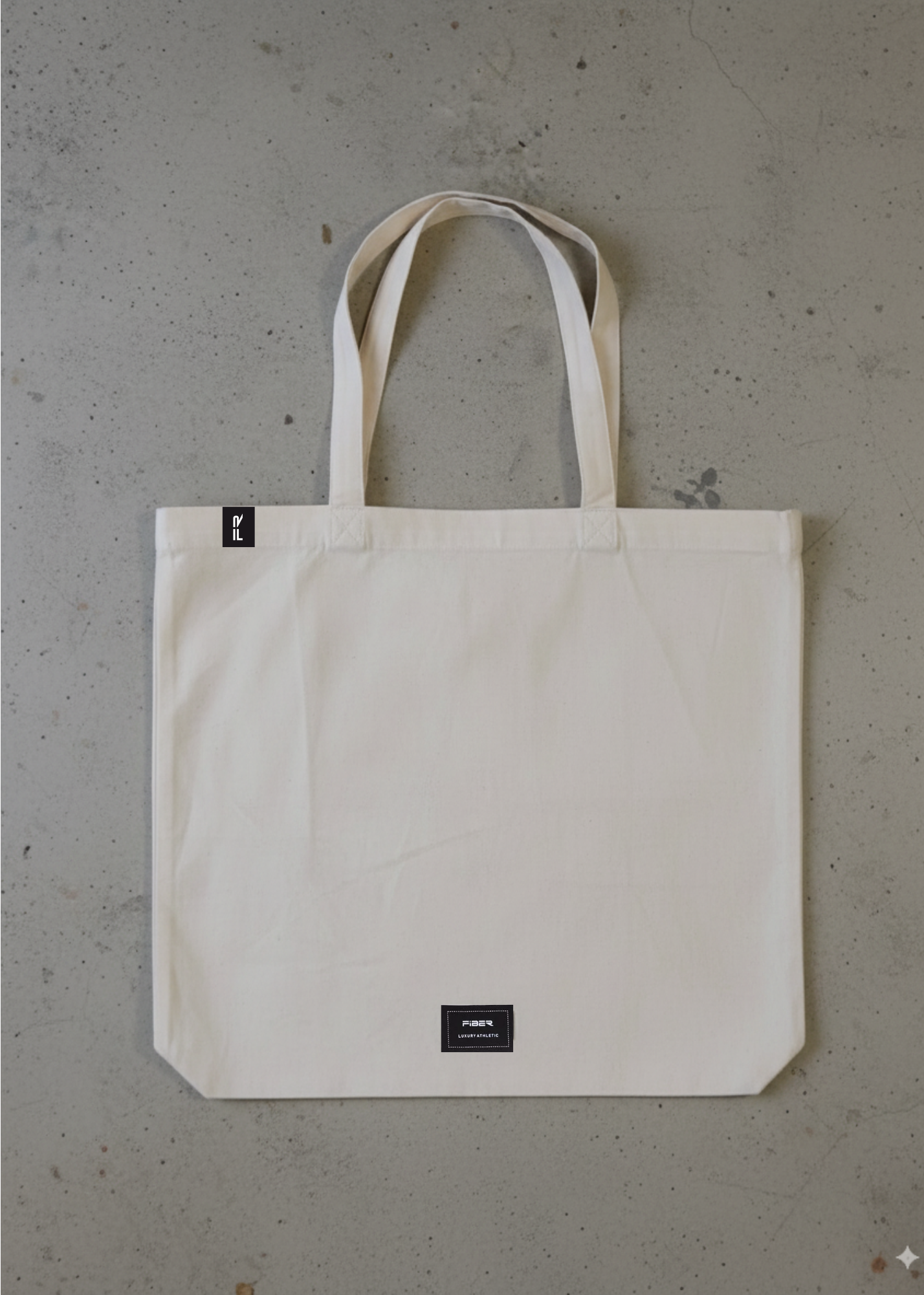 Bolso de mano match beige FIBER