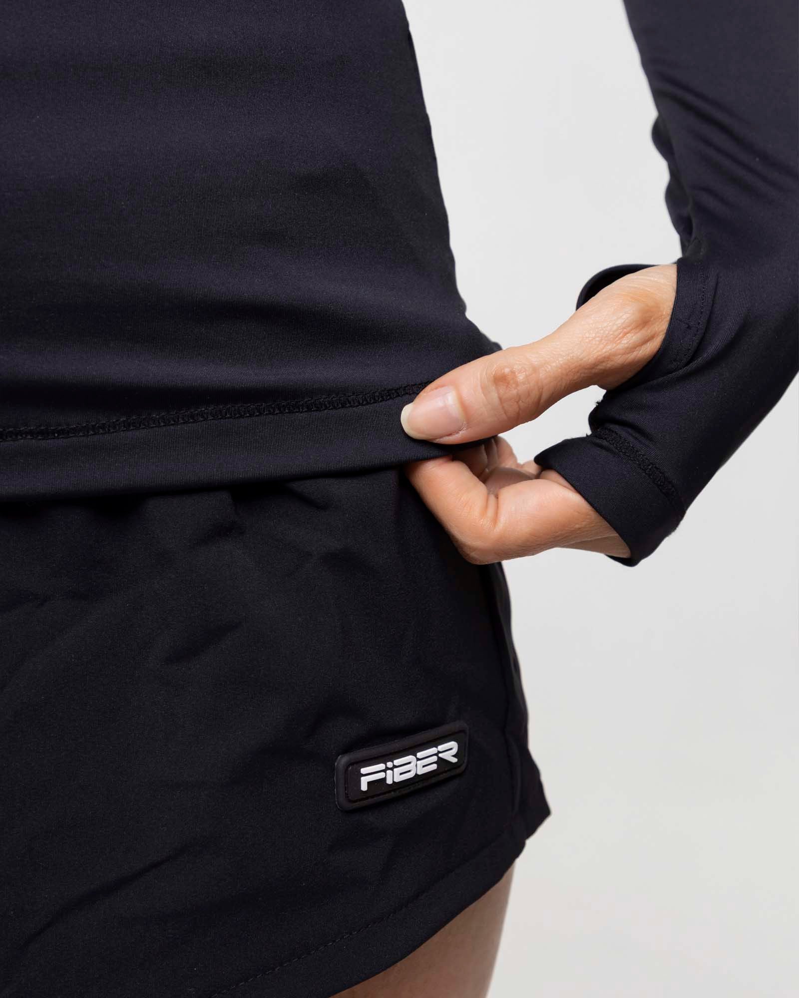 Camibuso grip match negro FIBER