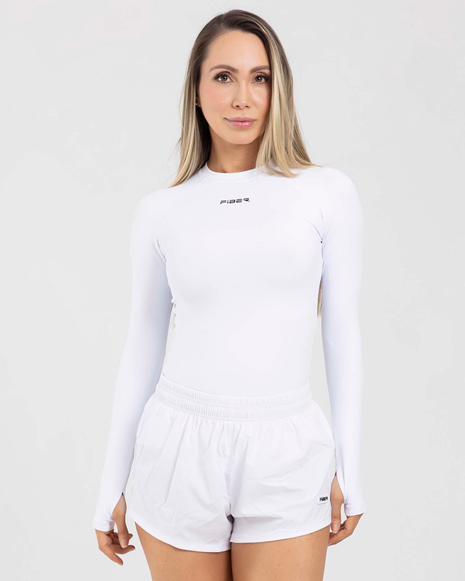 Camibuso grip match blanco FIBER