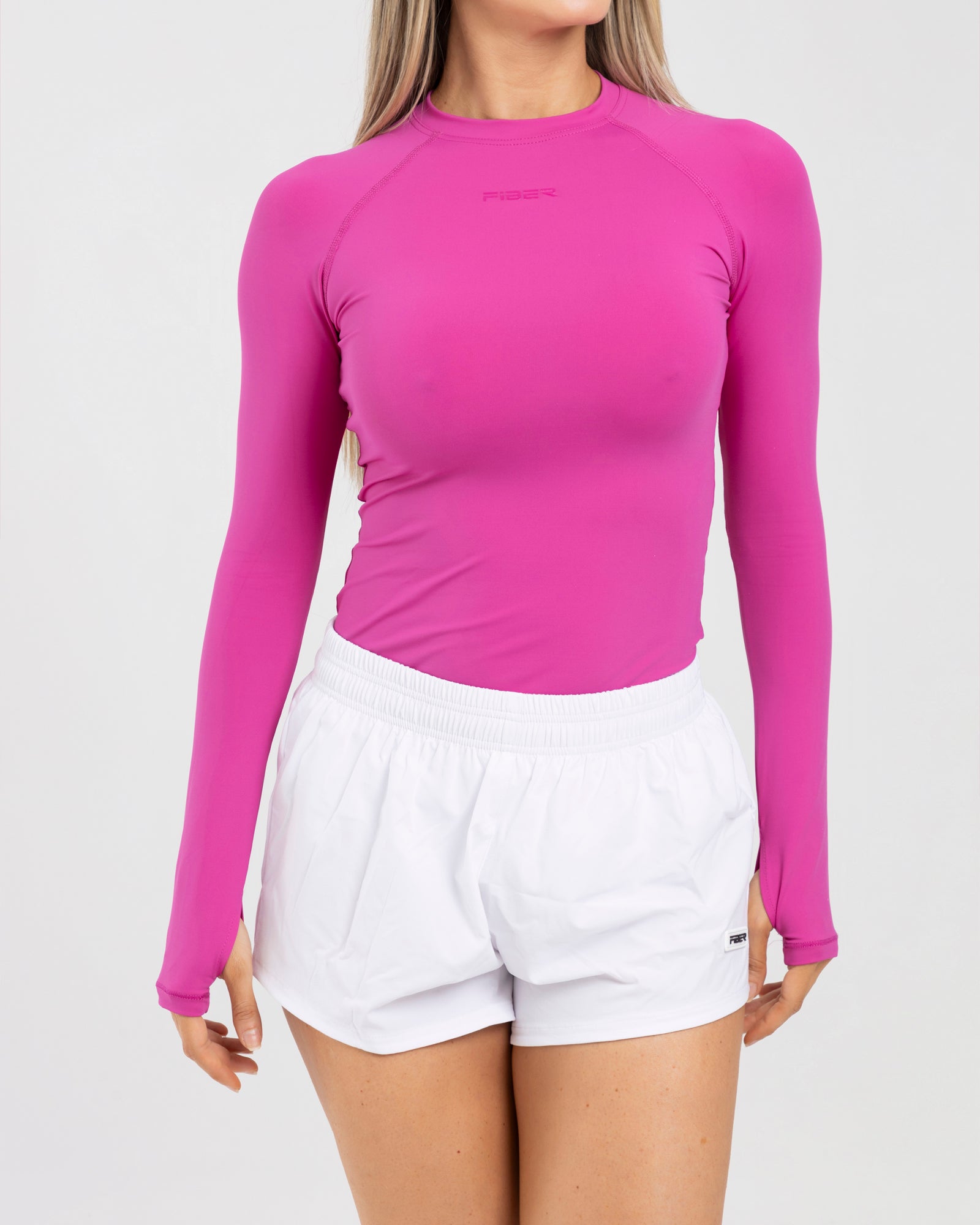 Camibuso grip match fucsia FIBER