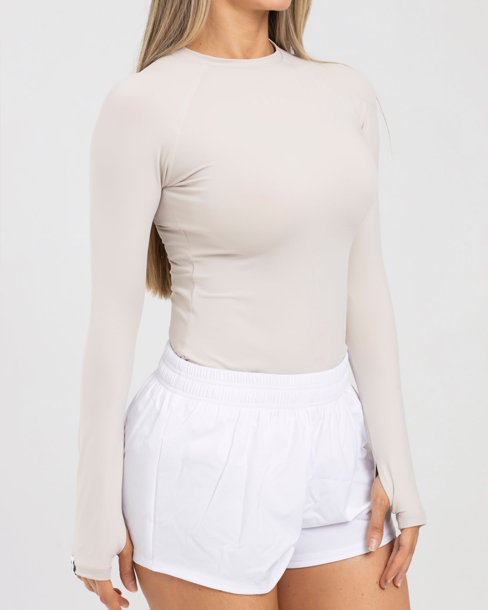 Camibuso grip match beige FIBER